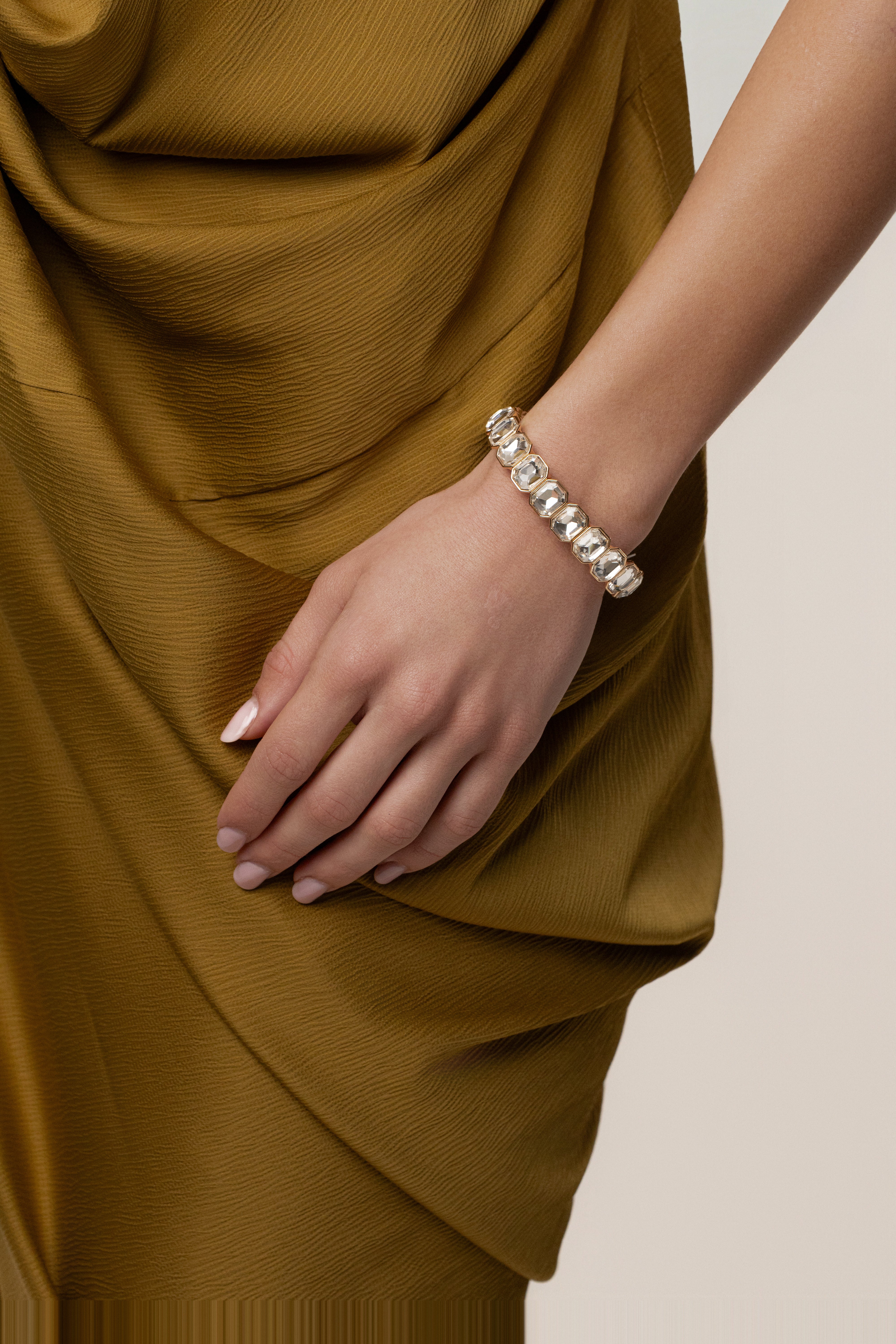 Gold Multi Stone Bracelet