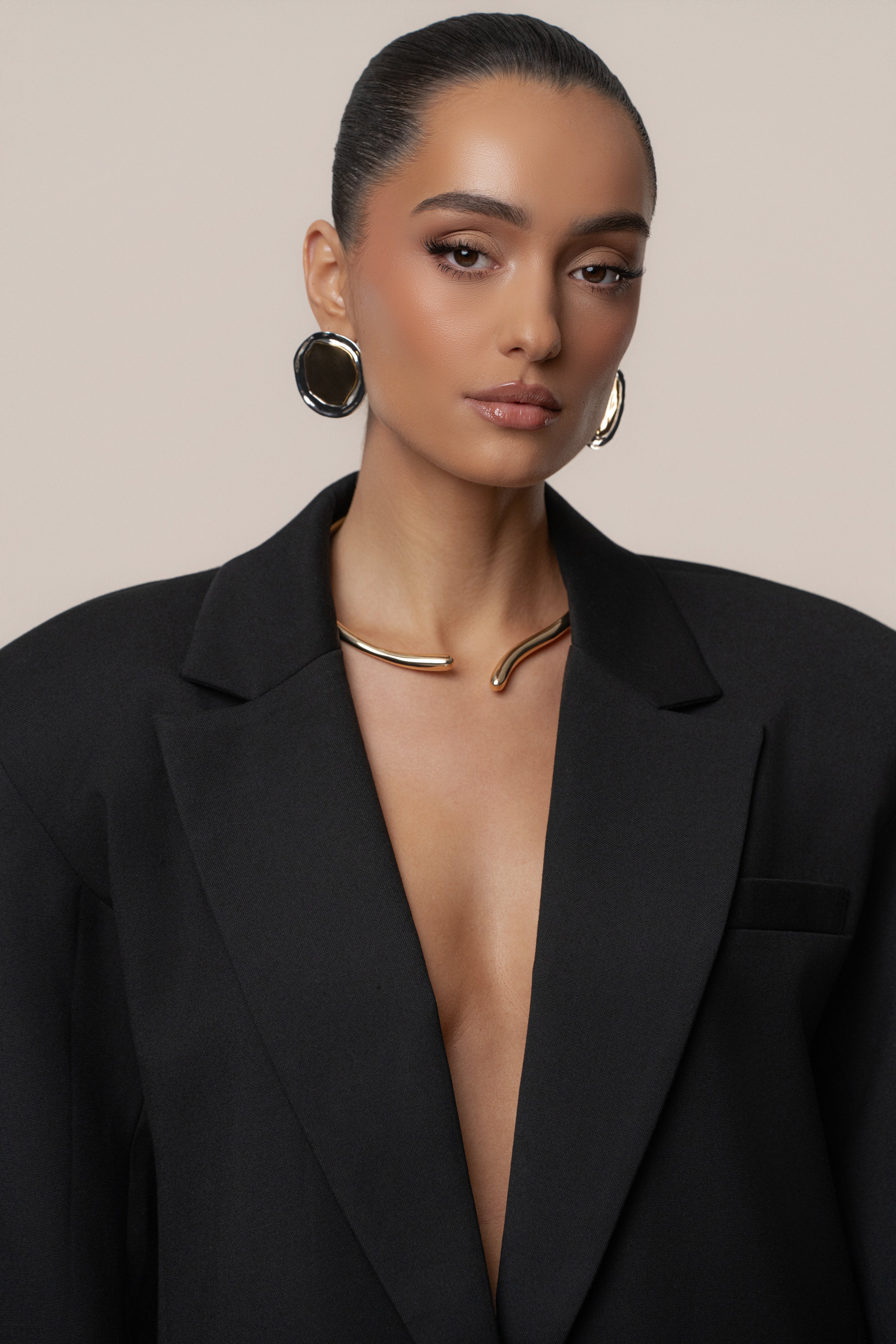 Gold Rhea Necklace - JLUXLABEL