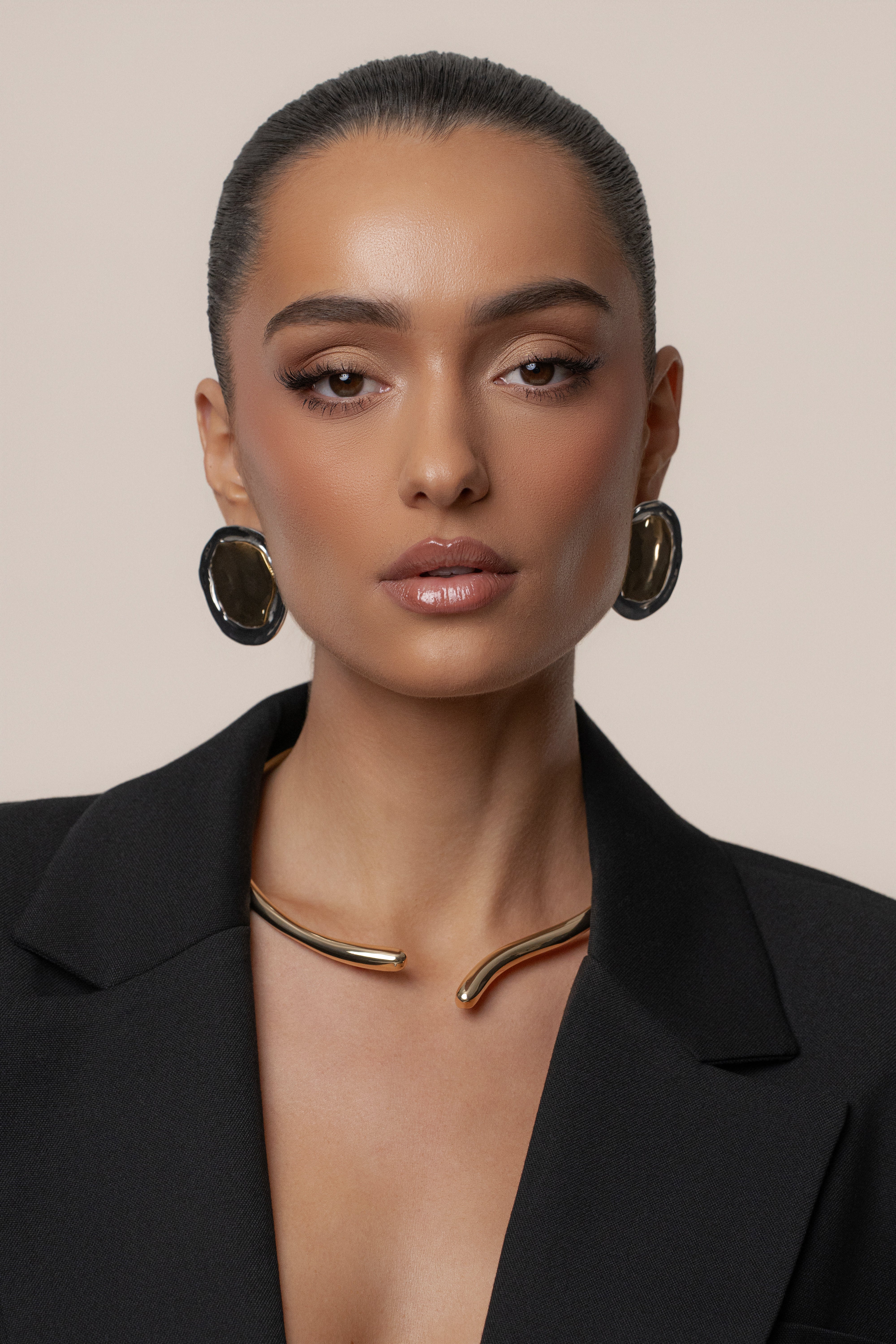 Gold Jules Earrings - JLUXLABEL