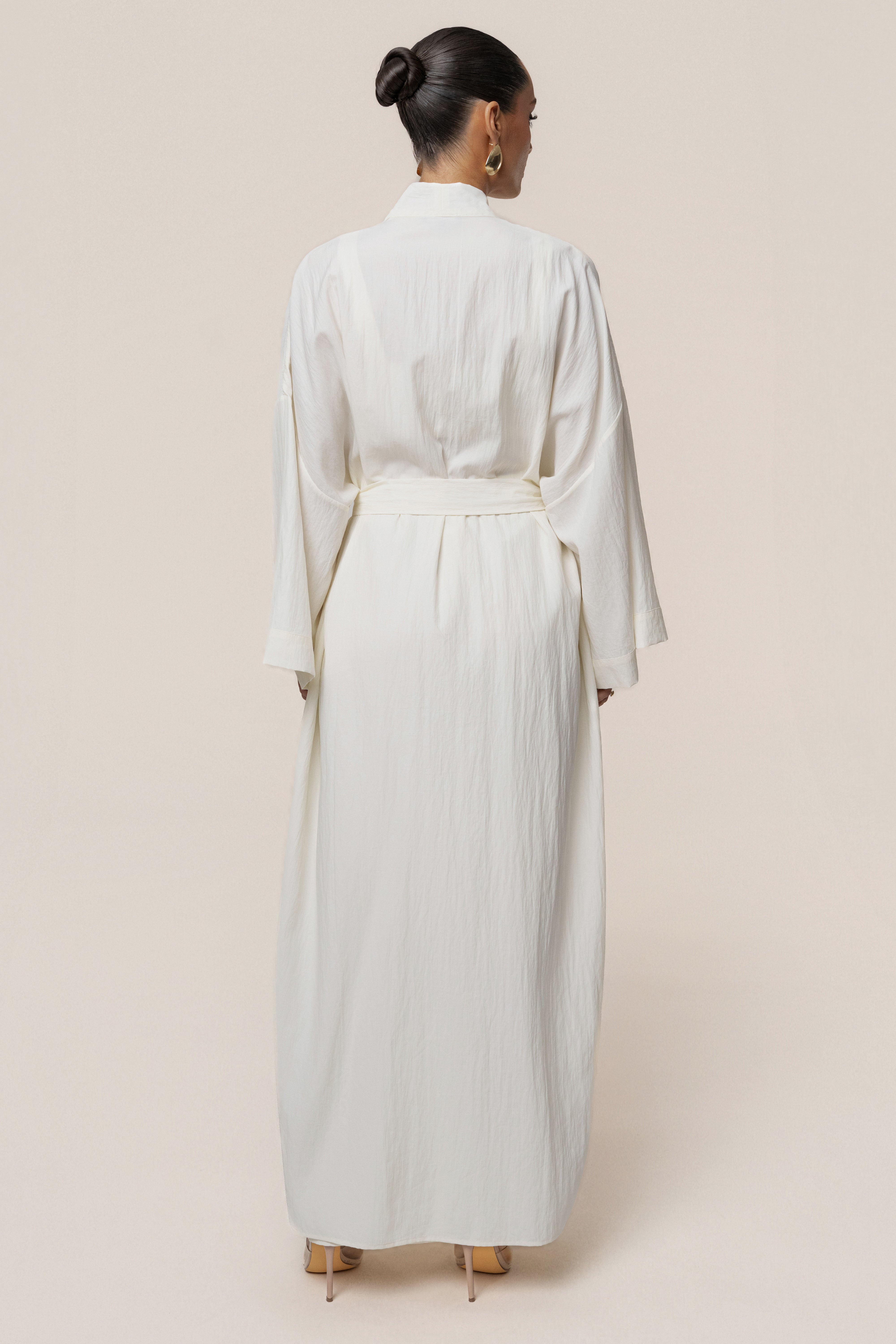 Ivory Desert Oasis Duster - JLUXLABEL