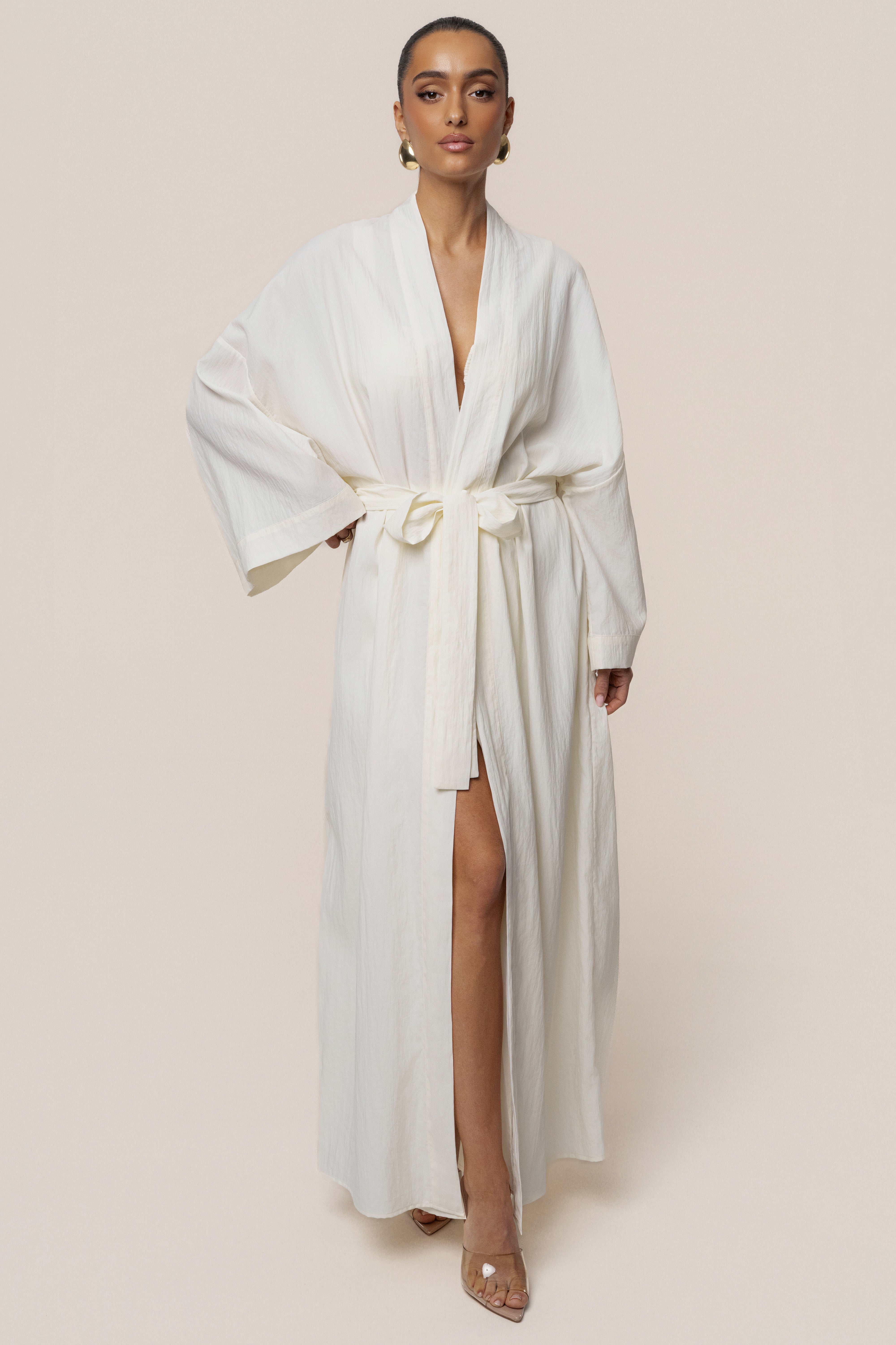 Ivory Desert Oasis Duster