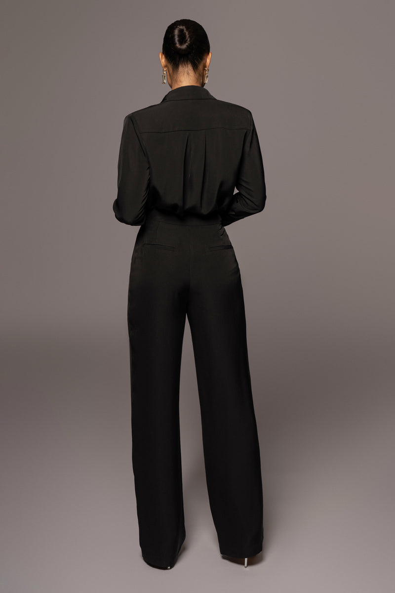 Black Candice Trousers