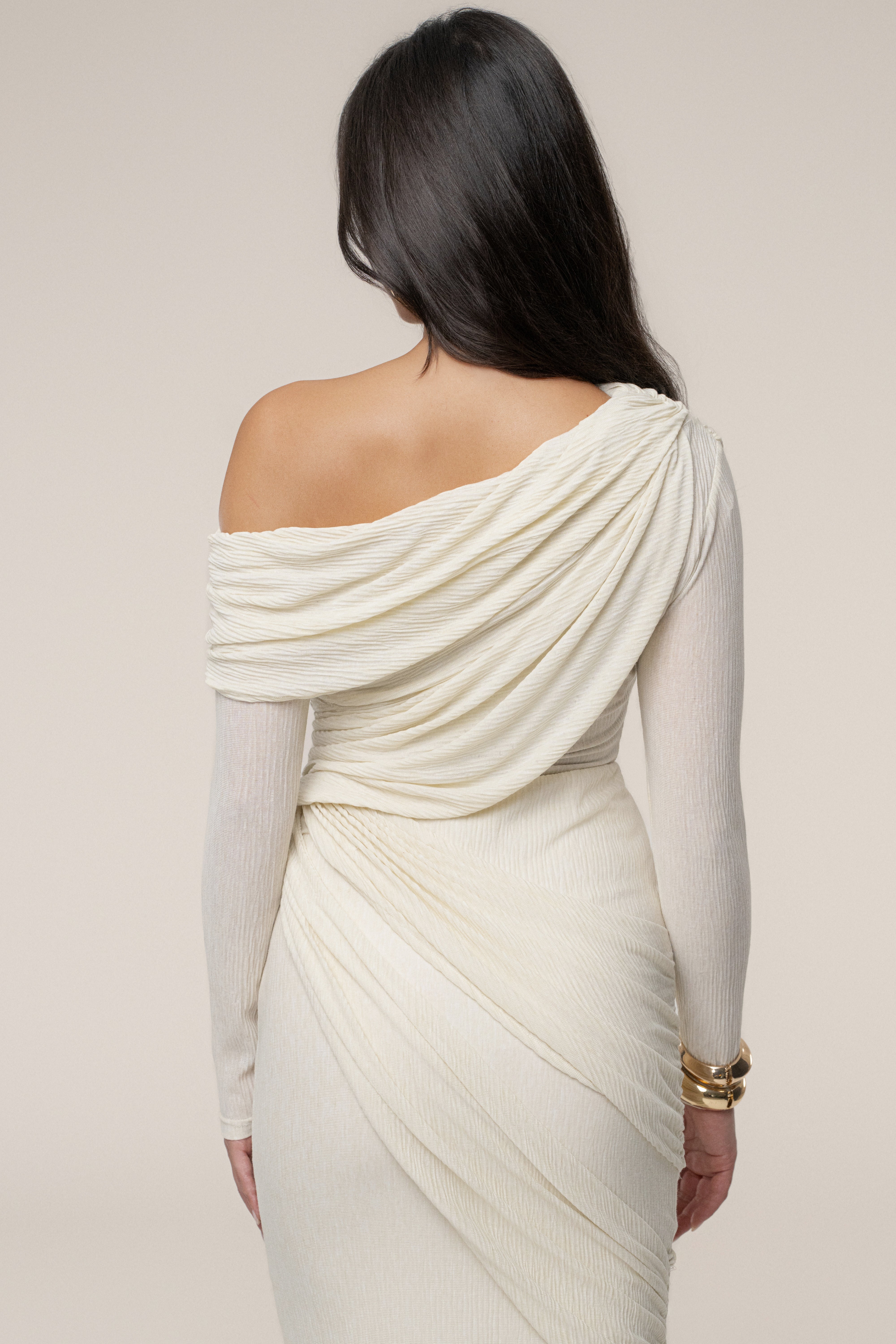 Ivory Paradise Hills Maxi Skirt - JLUXLABEL