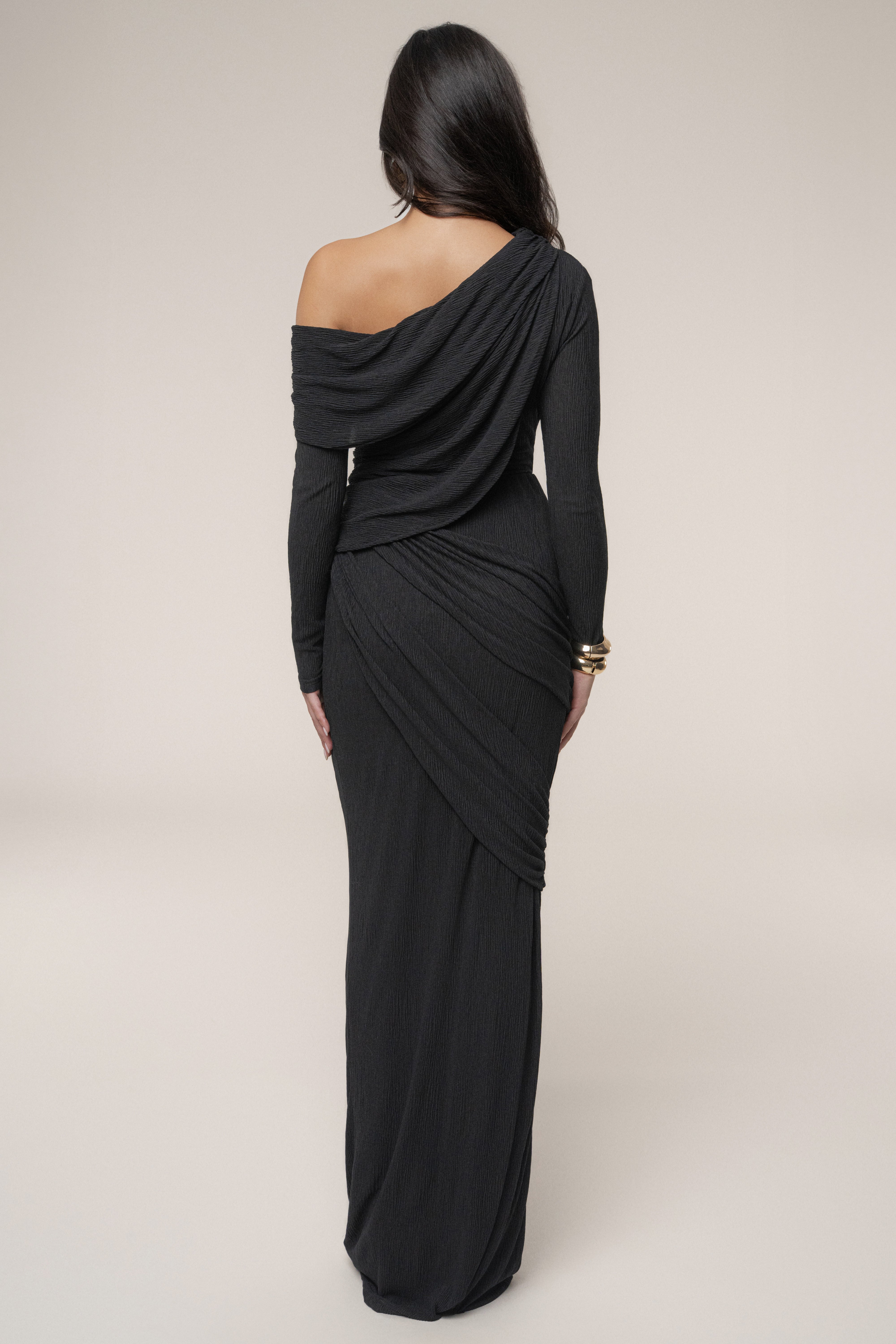 Black Paradise Hills Maxi Skirt - JLUXLABEL