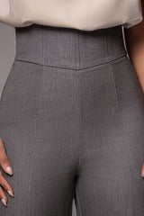 Grey Novena Woven Pants - JLUXLABEL