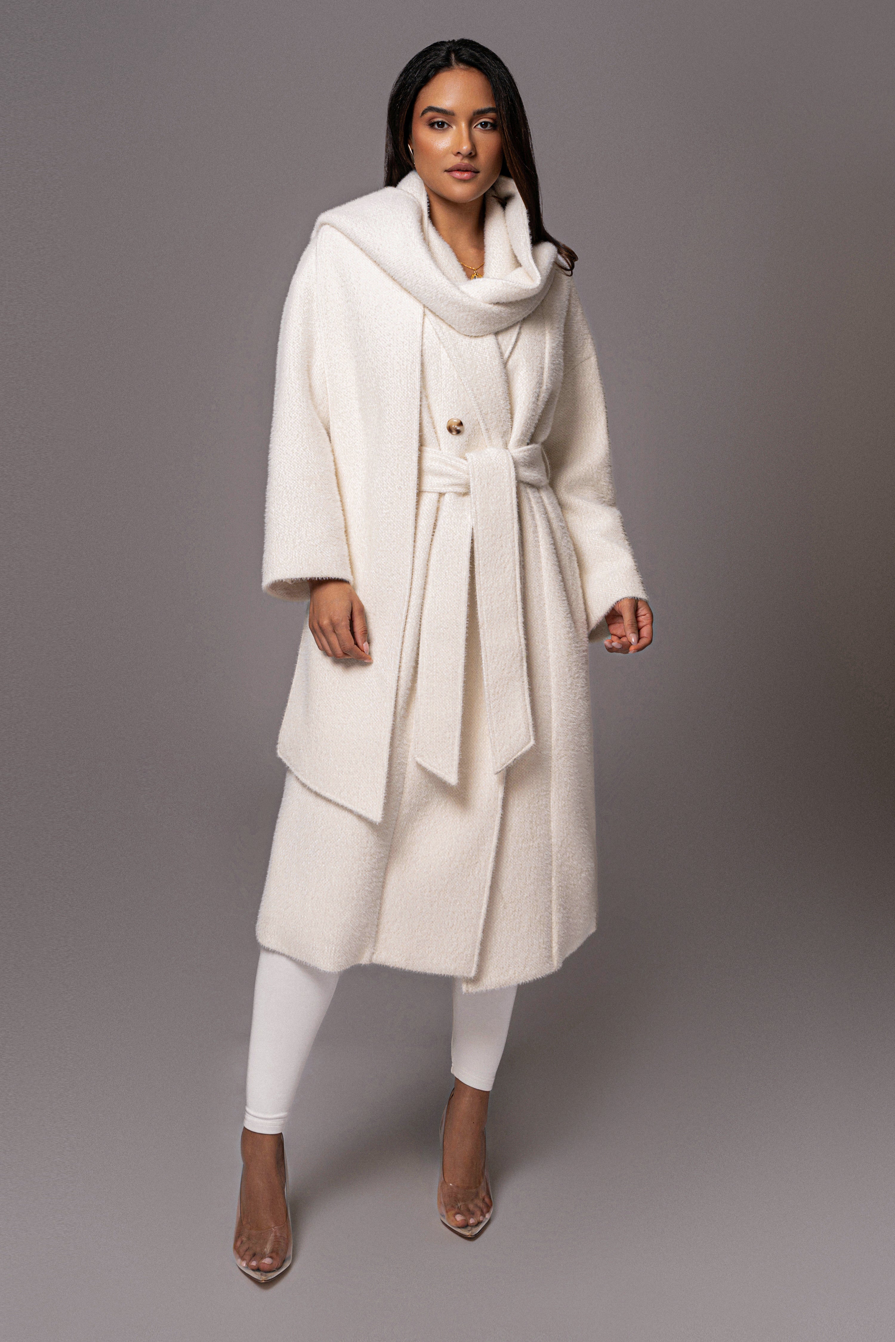 Ivory Jonah Coat - JLUXLABEL