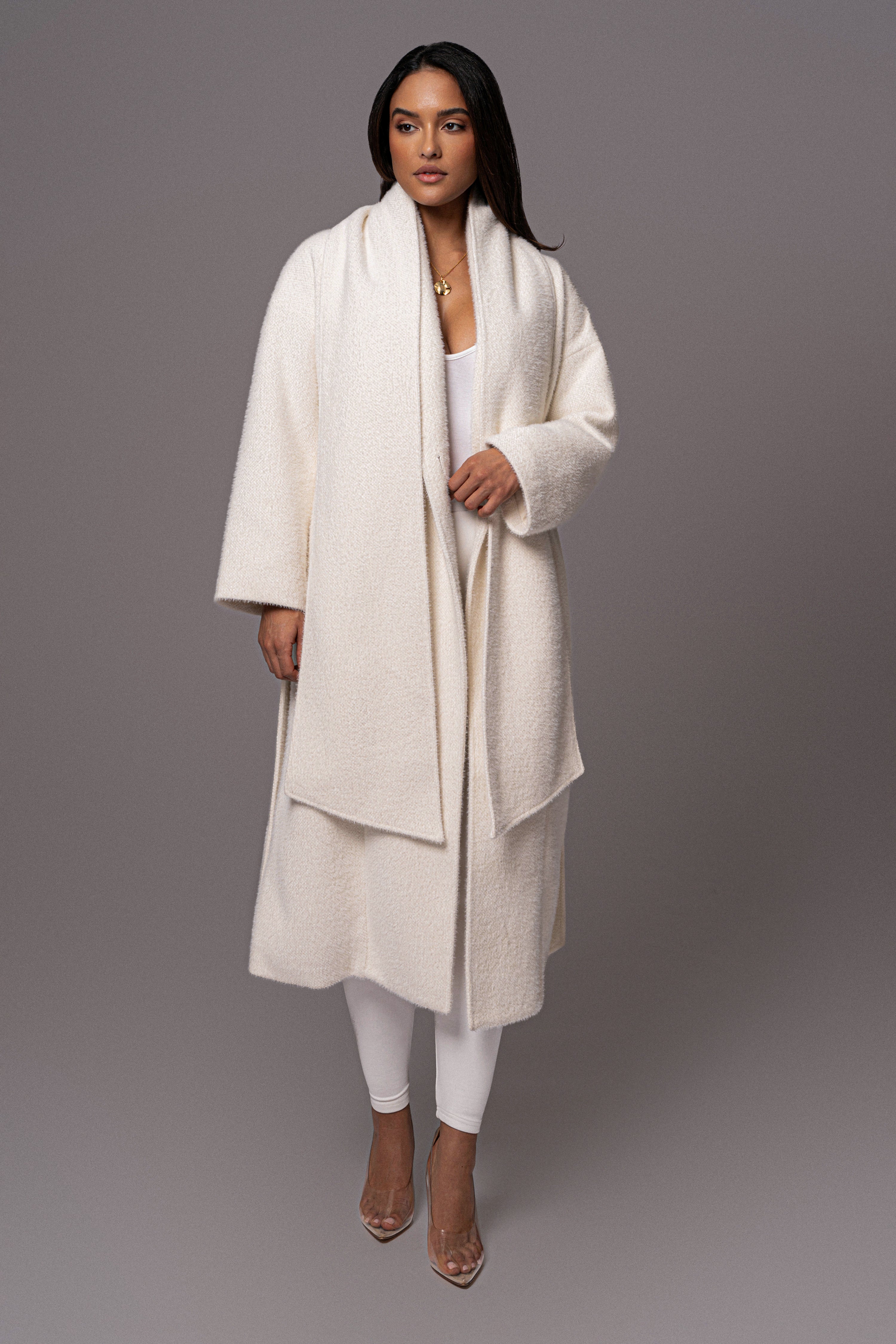 Ivory Jonah Coat - JLUXLABEL