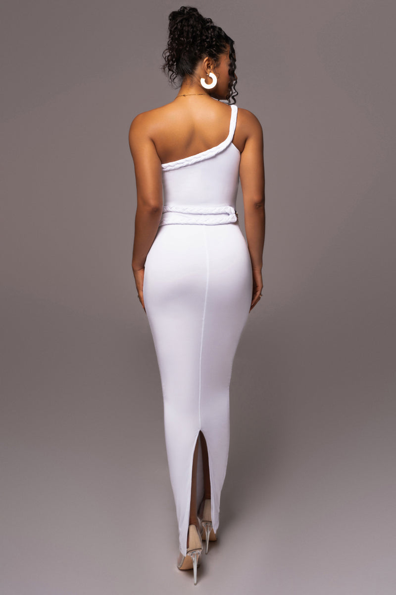 Ivory One Of One Maxi Dress - JLUXLABEL