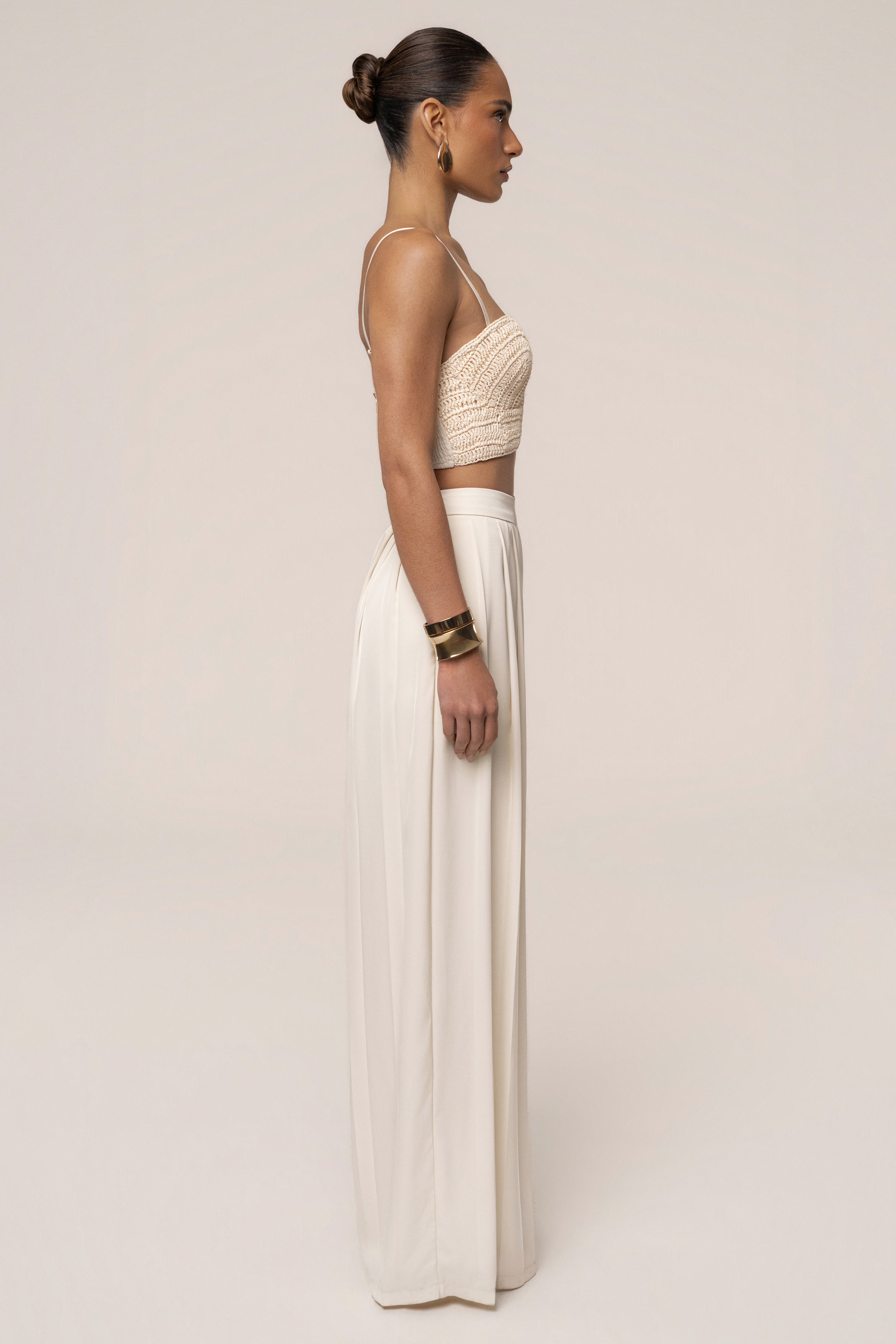 Buttercream Sail Away Texture Bustier