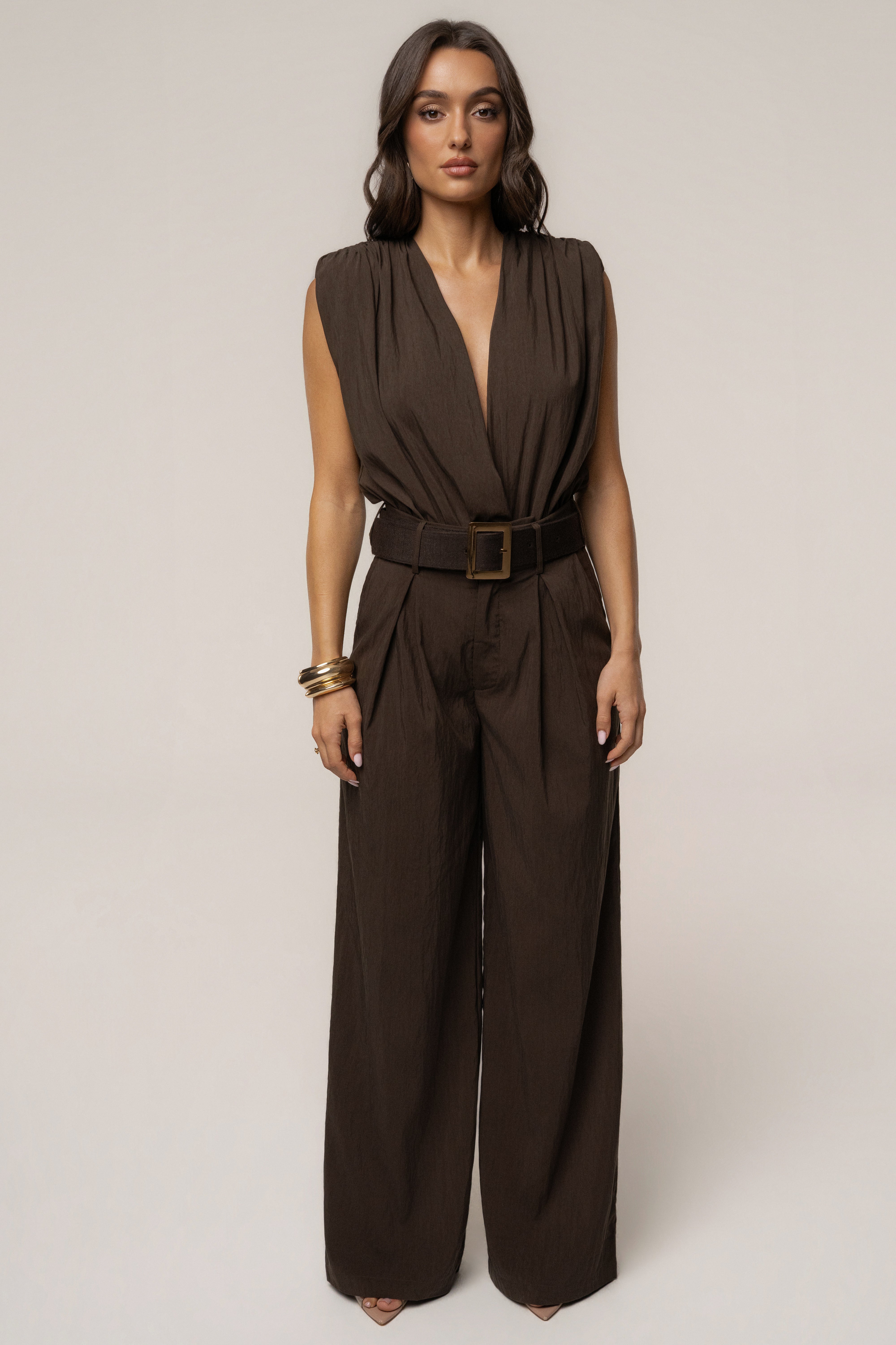 Brown Solar Drift Bodysuit