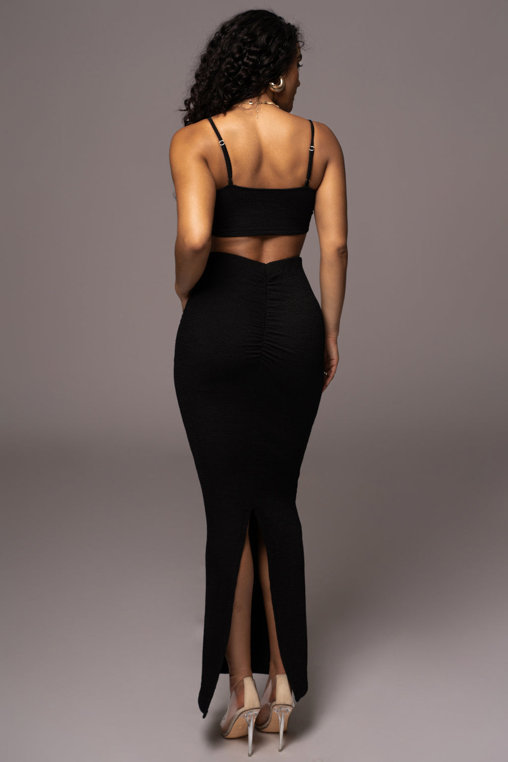 Black Fiji 2-Piece Skirt Set | JLUXLABEL