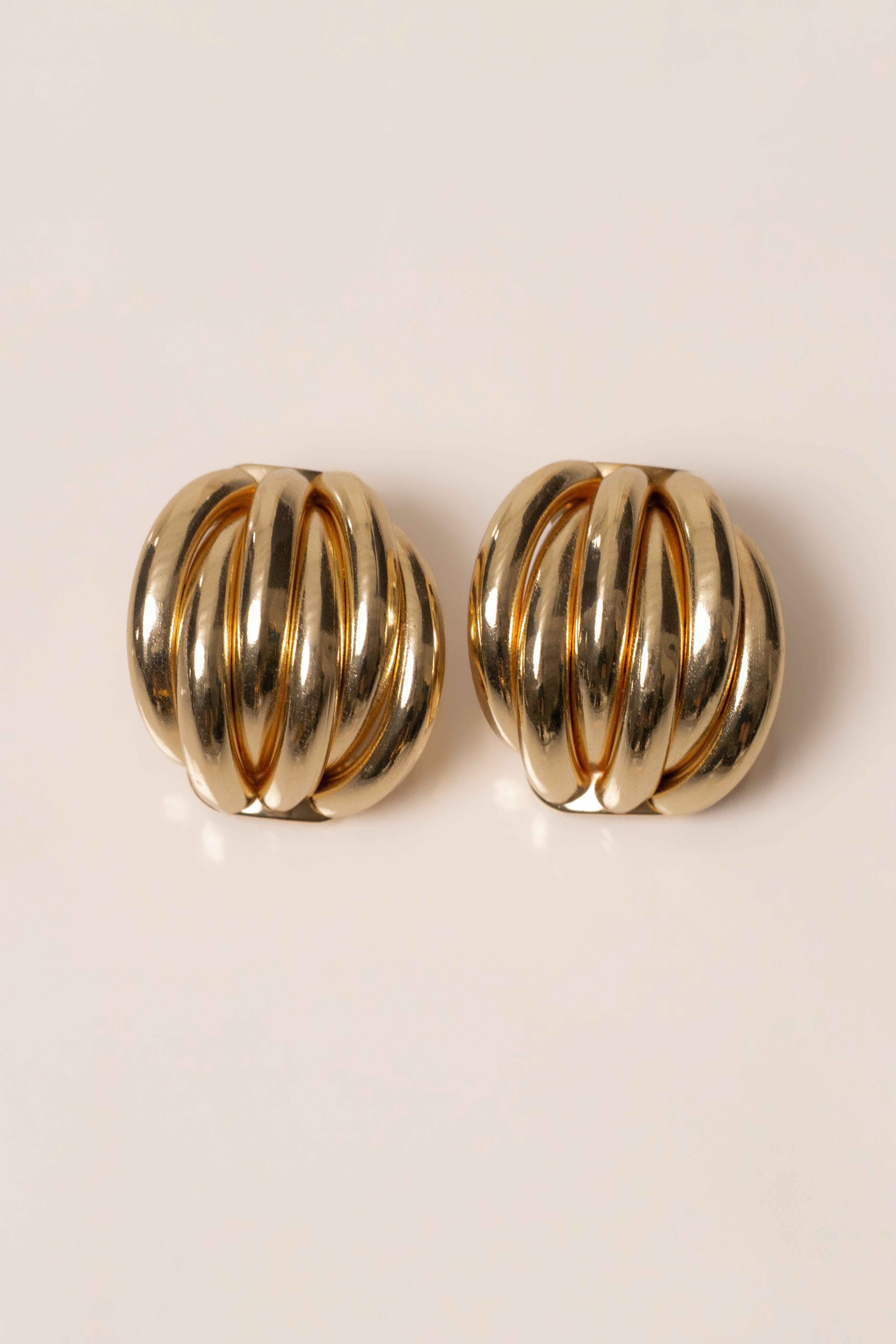 Gold Sabine Earrings - JLUXLABEL