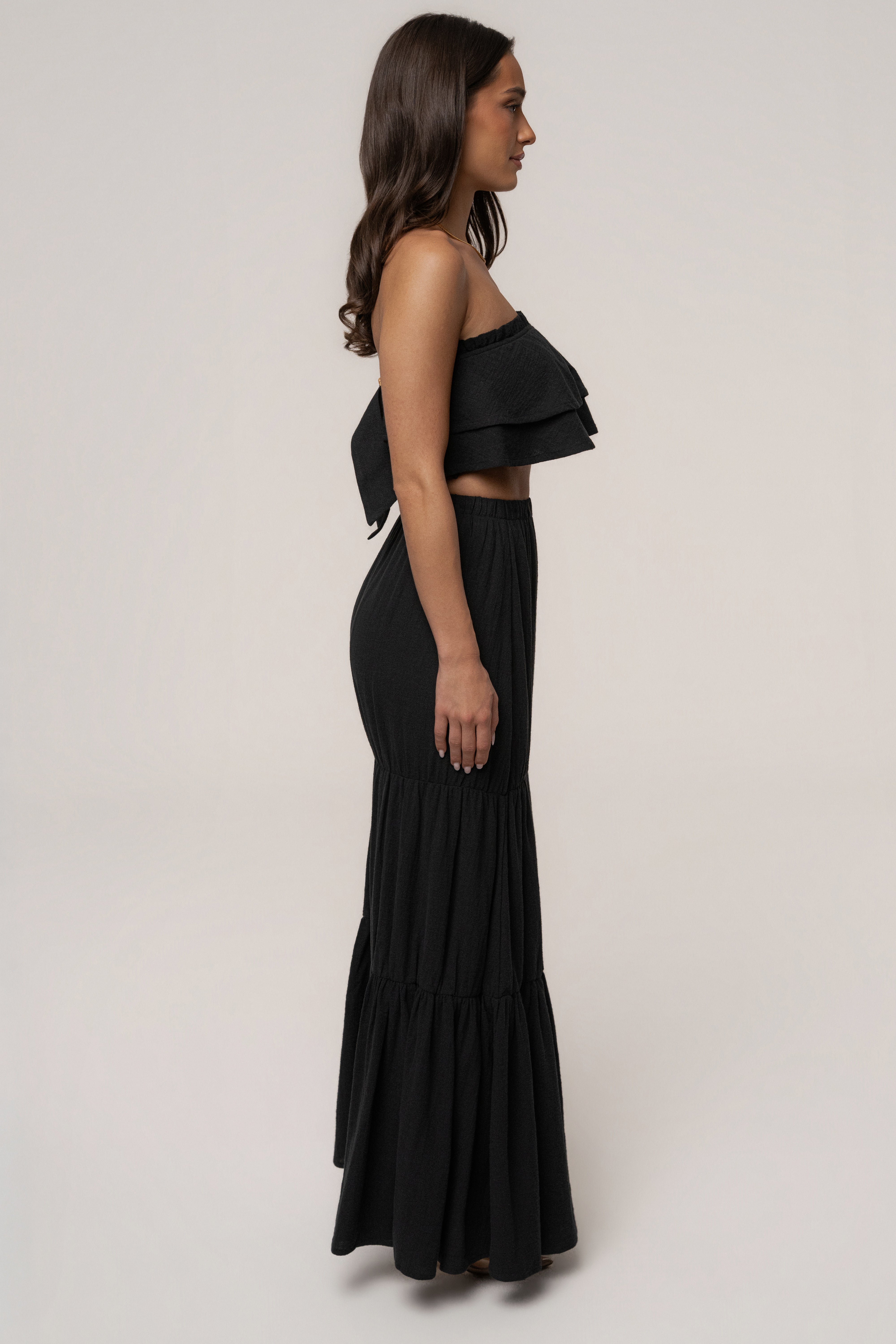 Black By The Sea Skirt Set