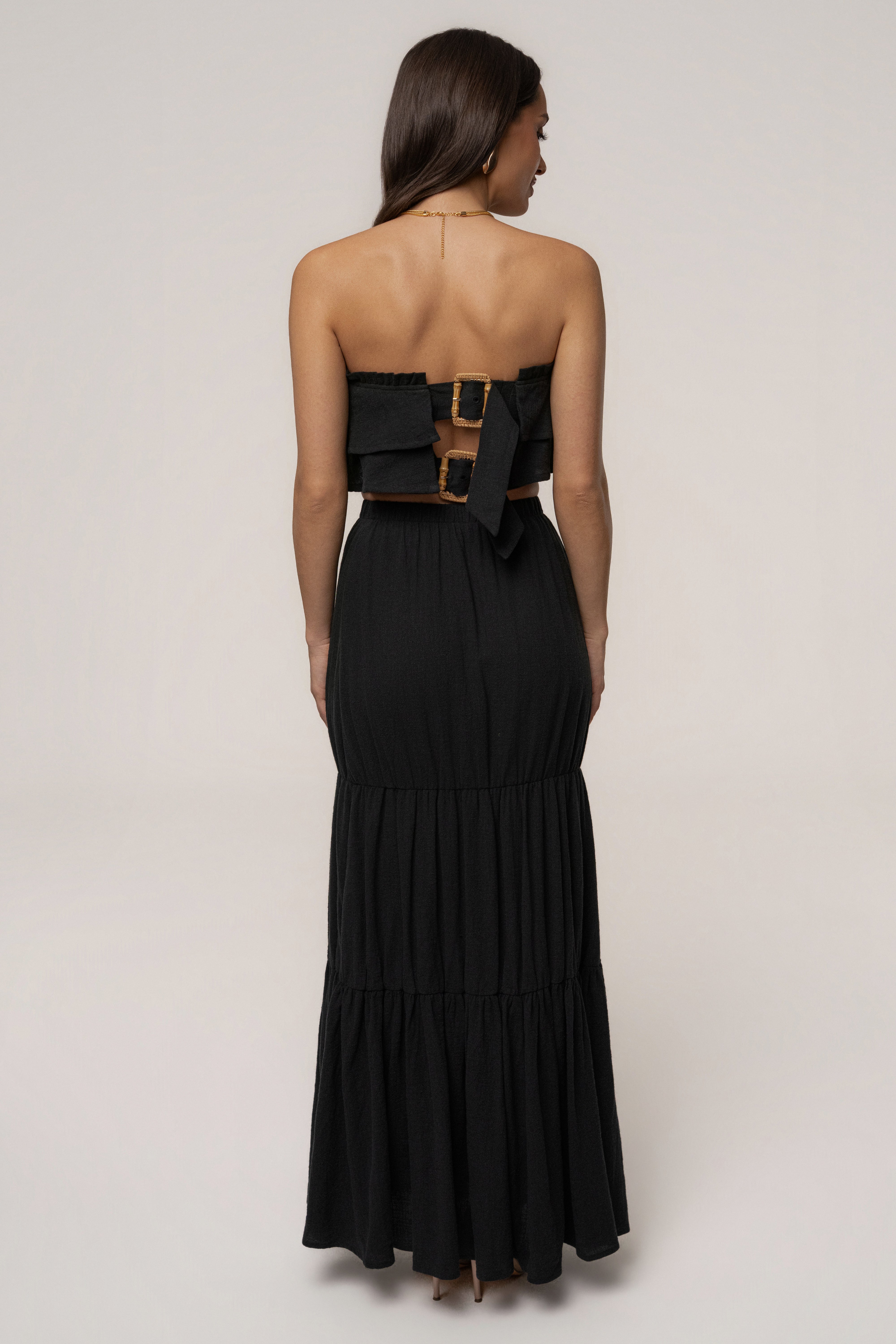 Black By The Sea Skirt Set
