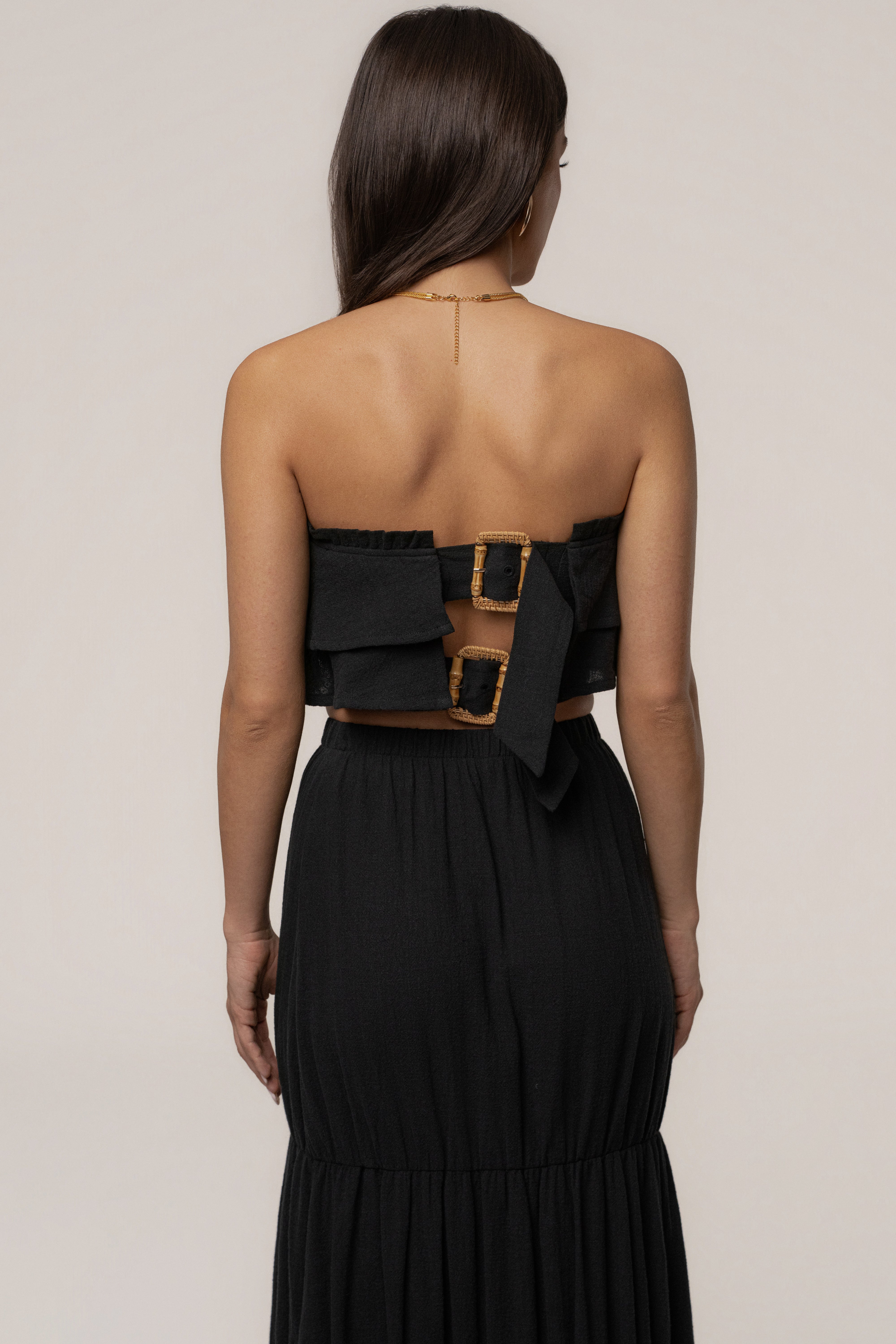 Black By The Sea Skirt Set