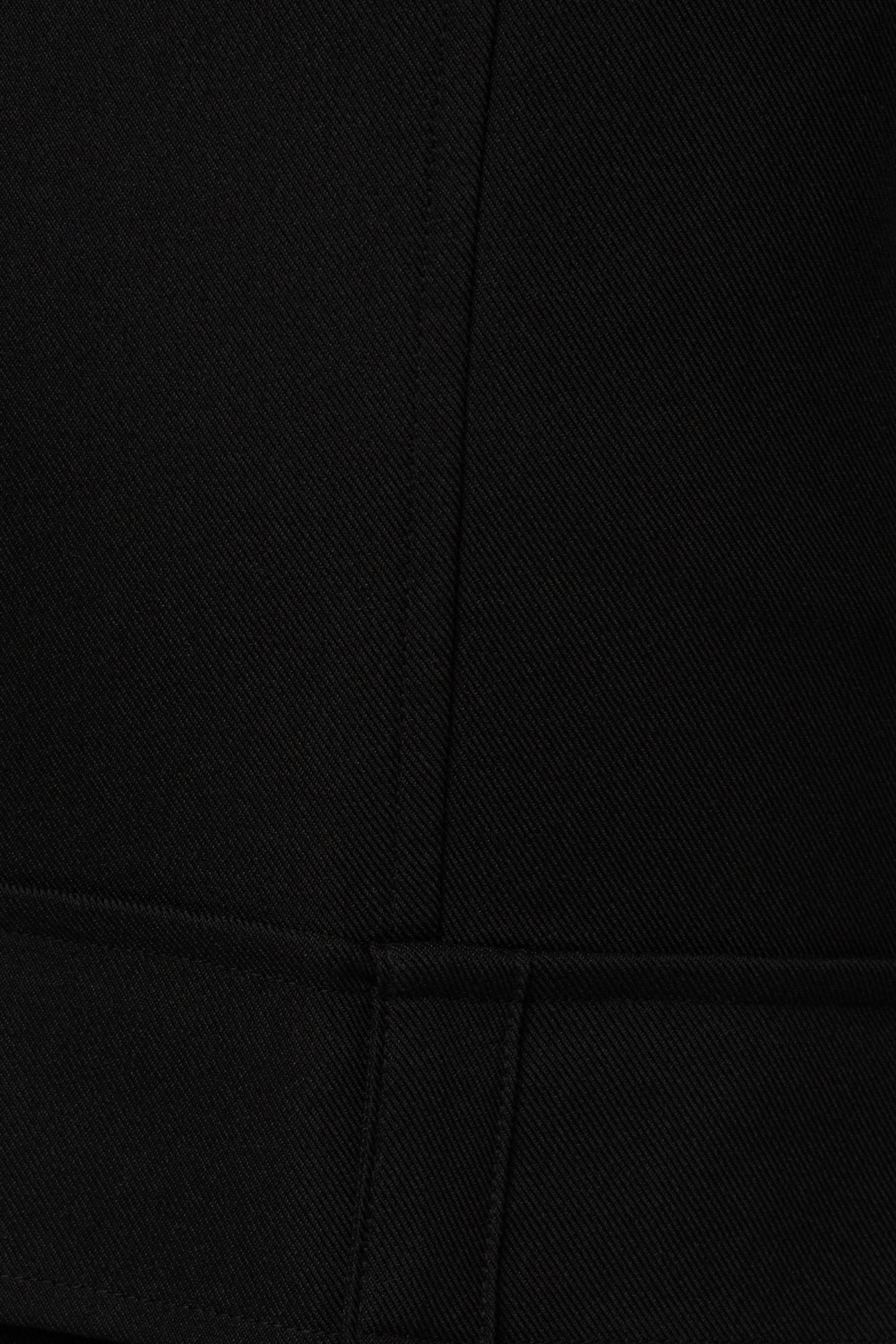 Black Downtown cargo pant by JLUXLABEL, featuring relaxed fit, multiple pockets, and casual style for versatile bottoms.