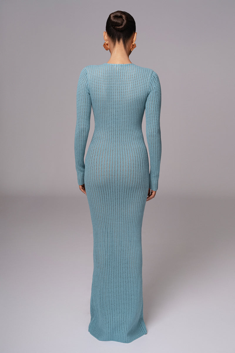 Robe en tricot Aqua Sol