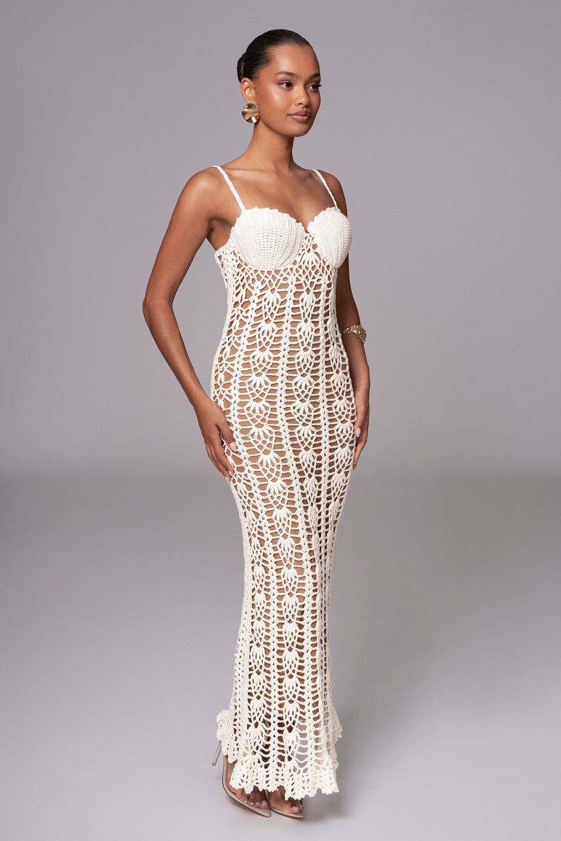 Ivory Odyssey Maxi Dress