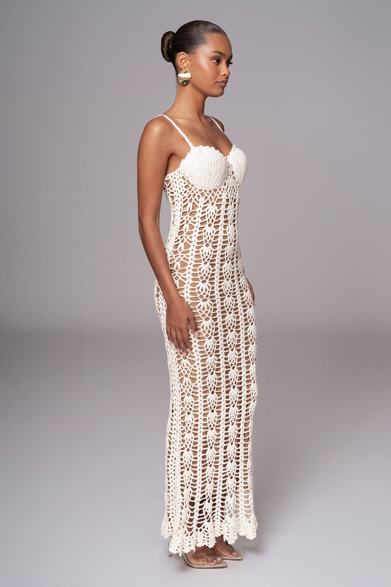 Ivory Odyssey Maxi Dress