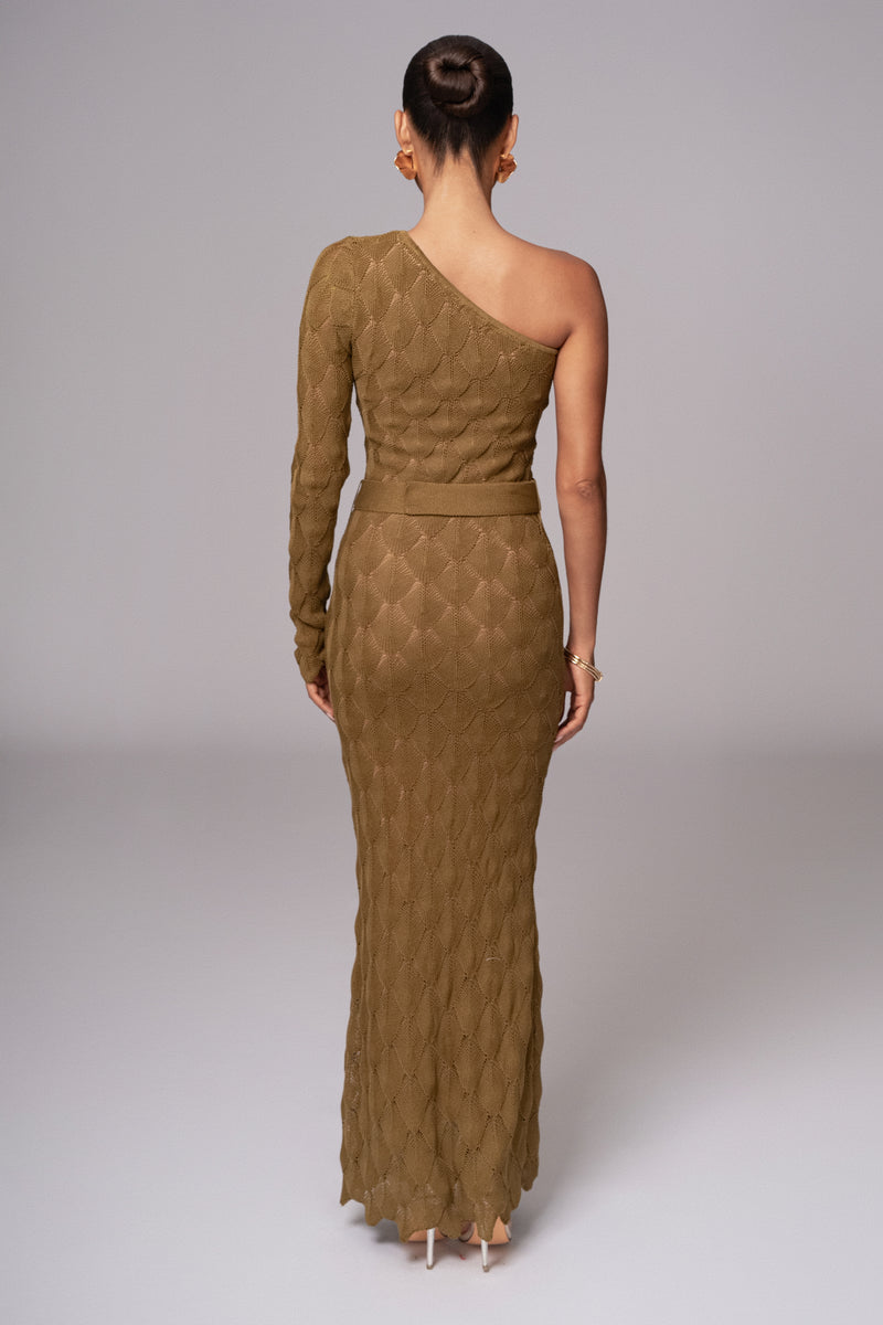 Olive La Costa One Shoulder Dress