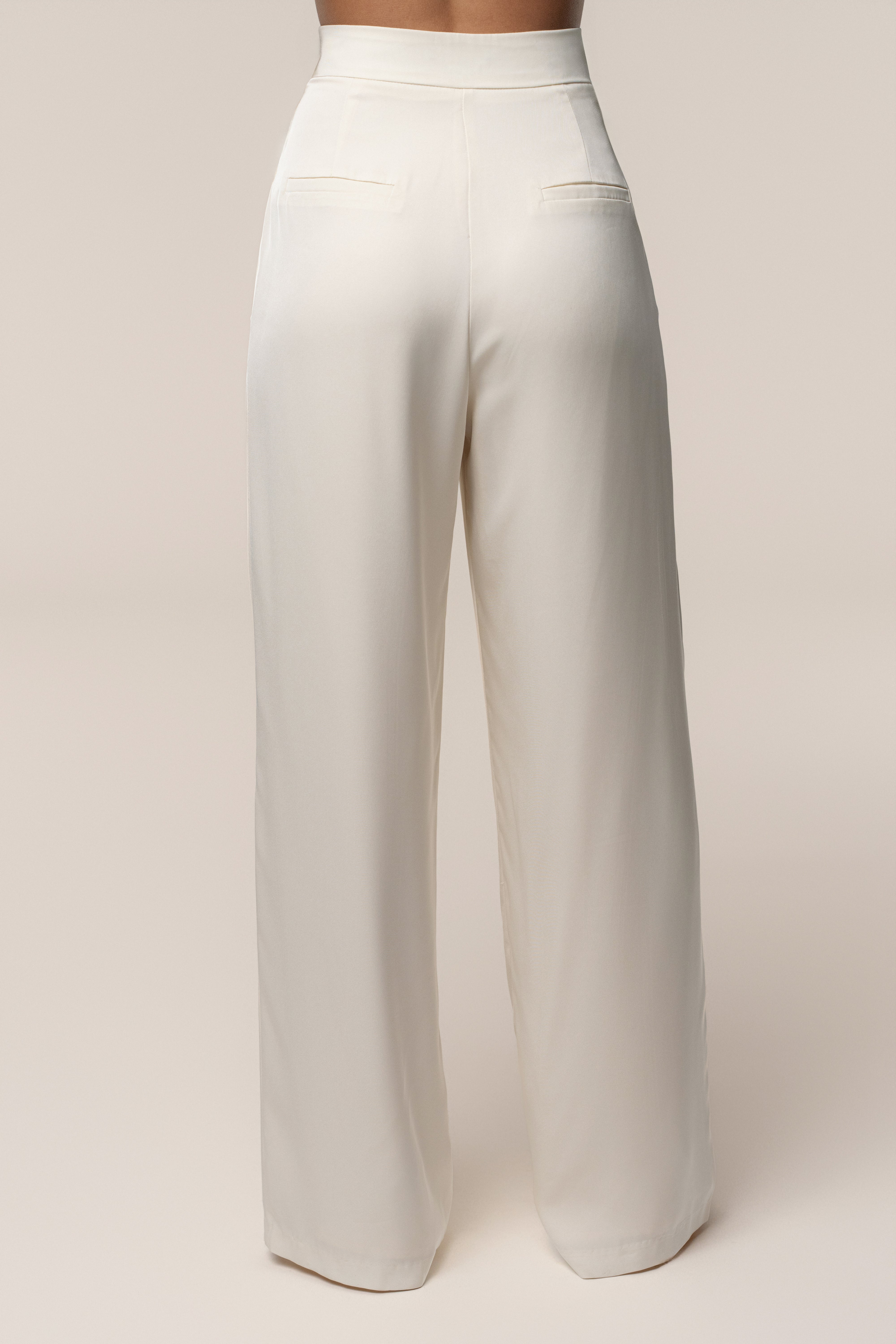 Buttercream Candice Trousers - JLUXLABEL