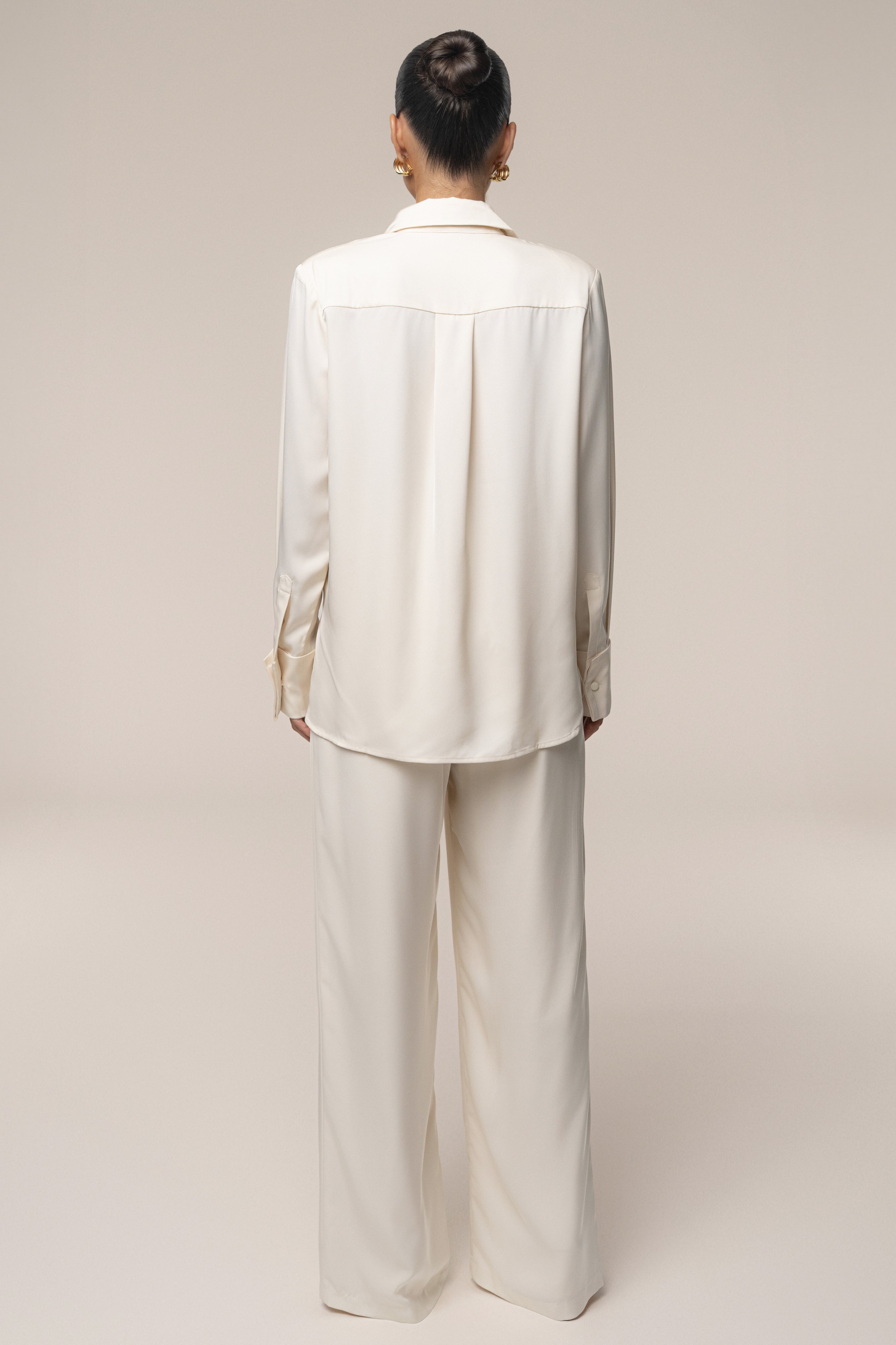 Buttercream Candice Trousers - JLUXLABEL