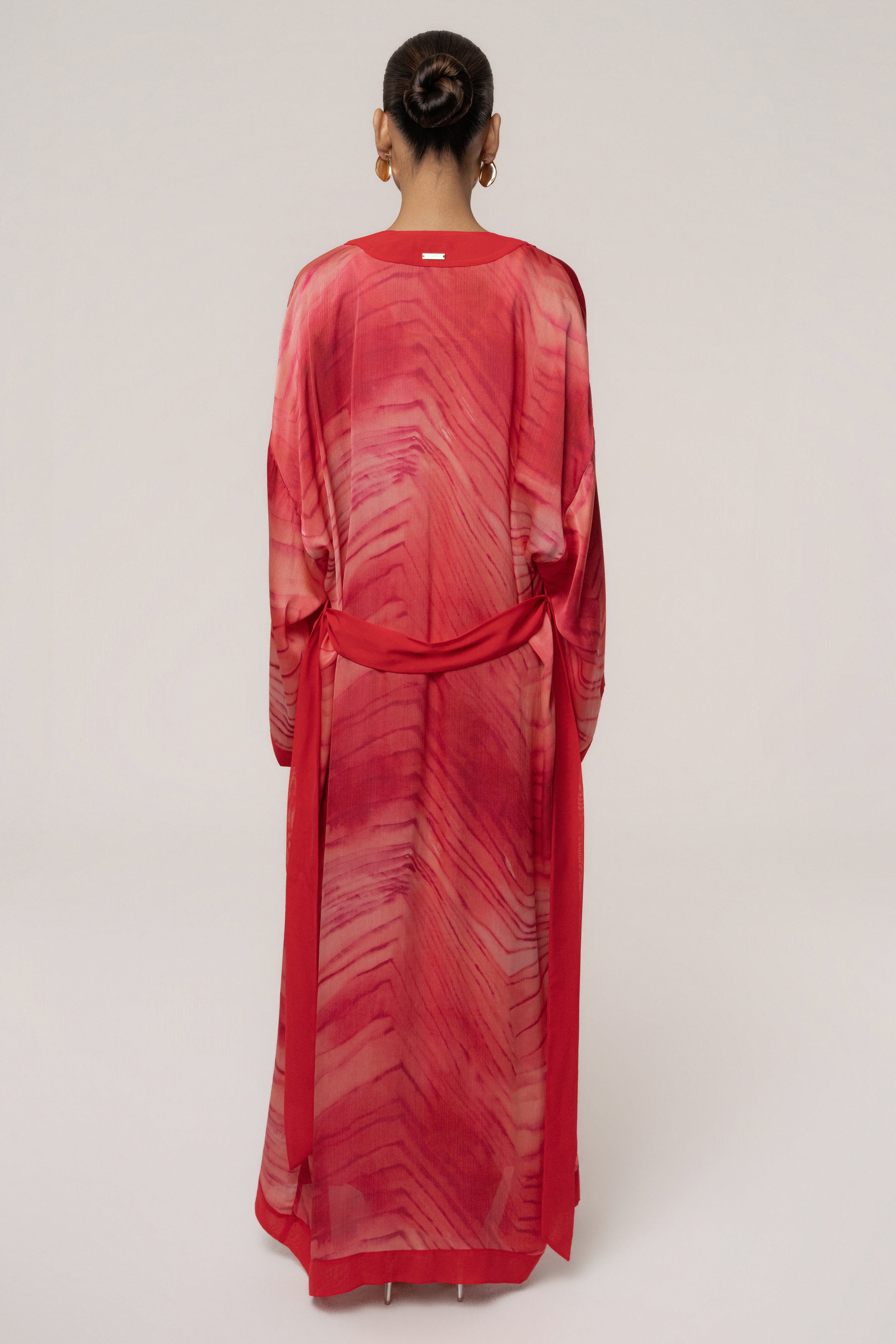 Red Bahía Satin Duster