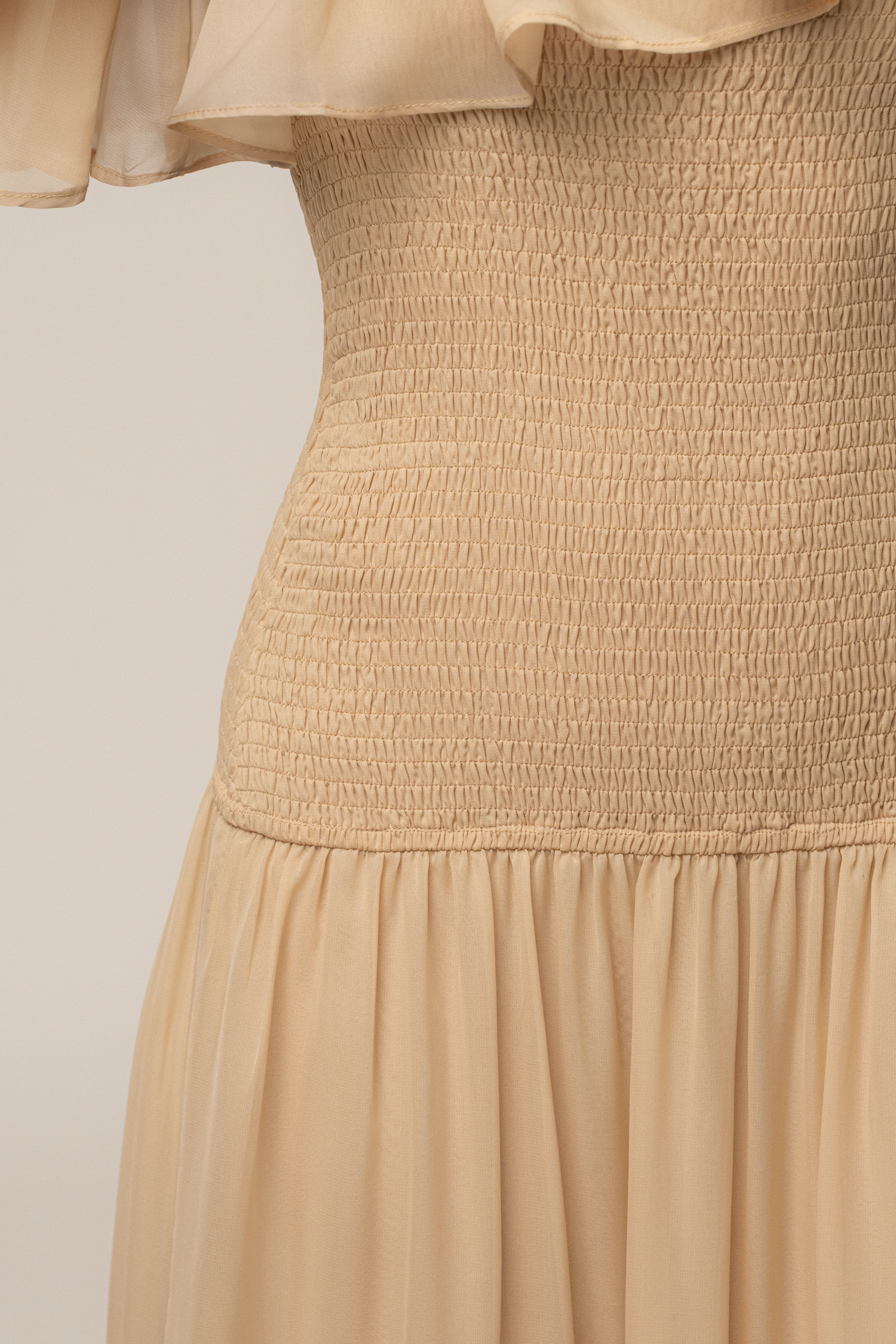 Seaside Sand Drift Maxi Dress by JLUXLABEL featuring flowing fabric and beach-inspired design, perfect for summer occasions.