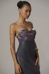 Purple Iridescent Visions Of You Dress