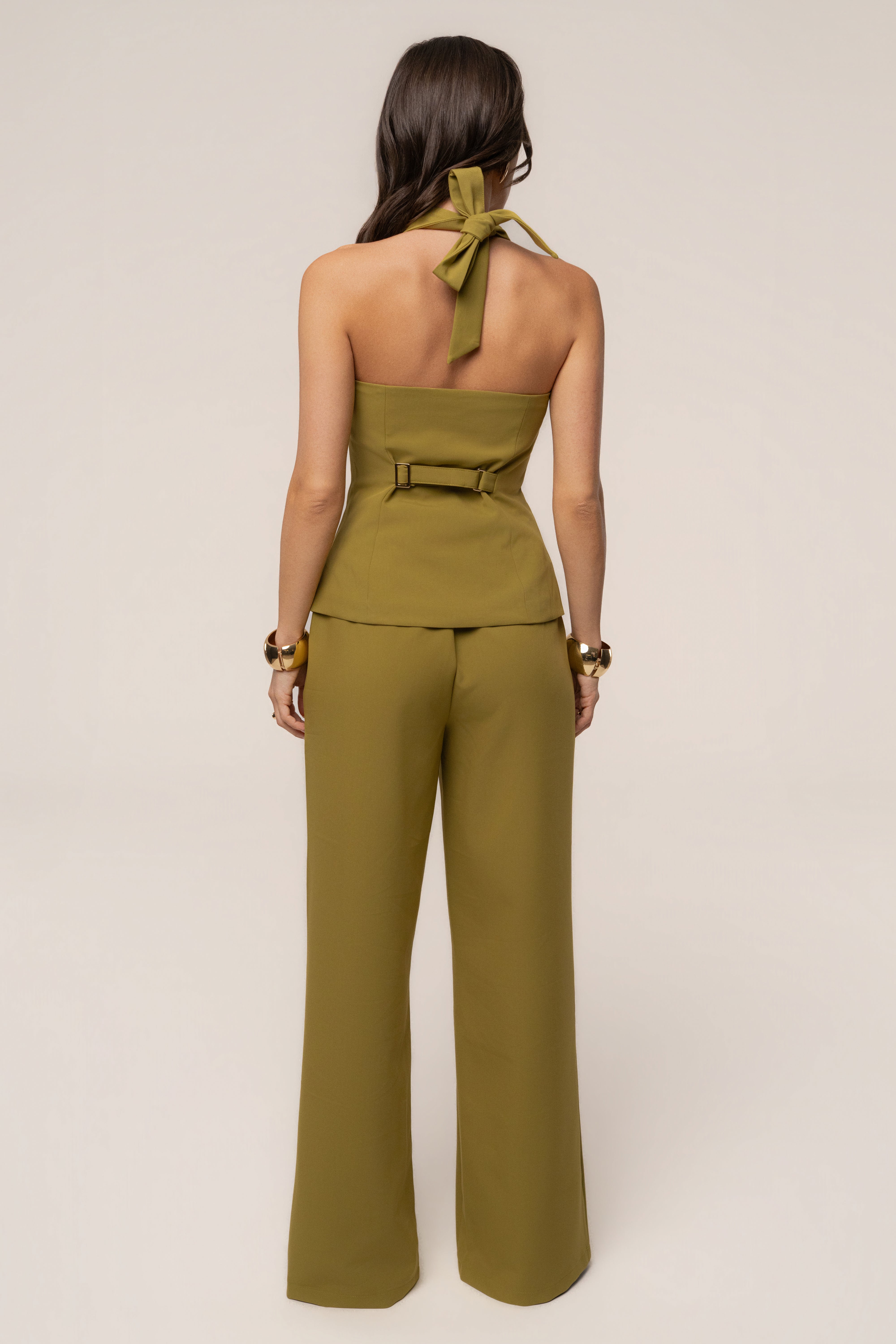 Lime Fernanda Halter Top
