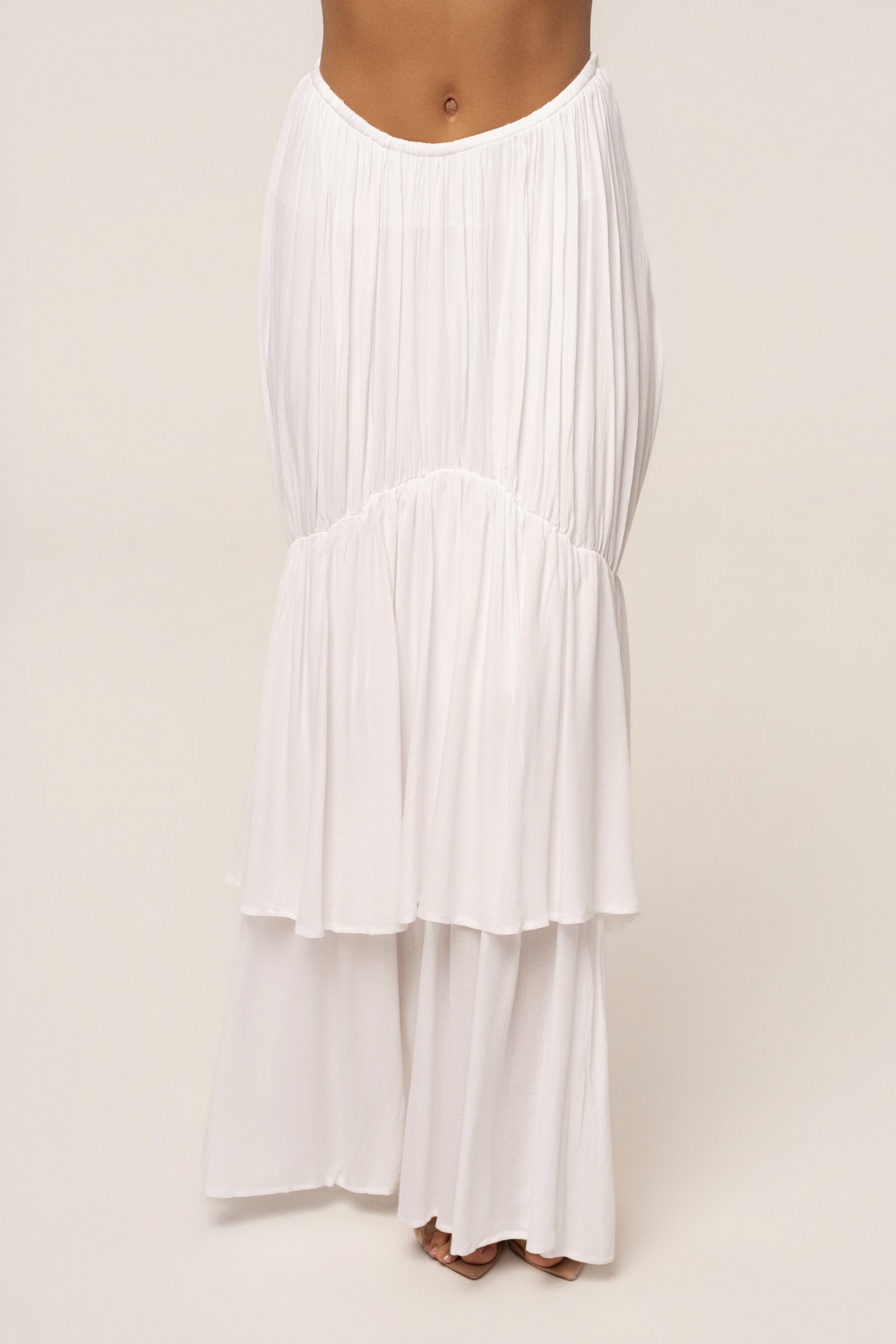 Ivory Sail Into Sunset Skirt Set