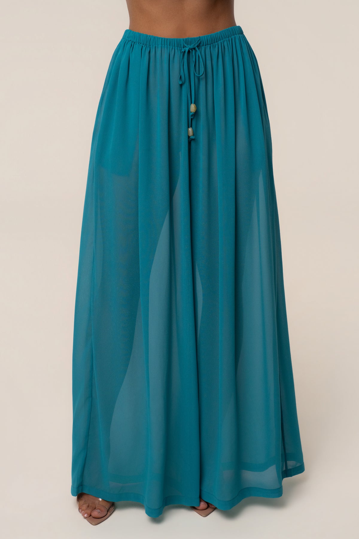 Aqua Resort Glow Chiffon Pant - JLUXLABEL