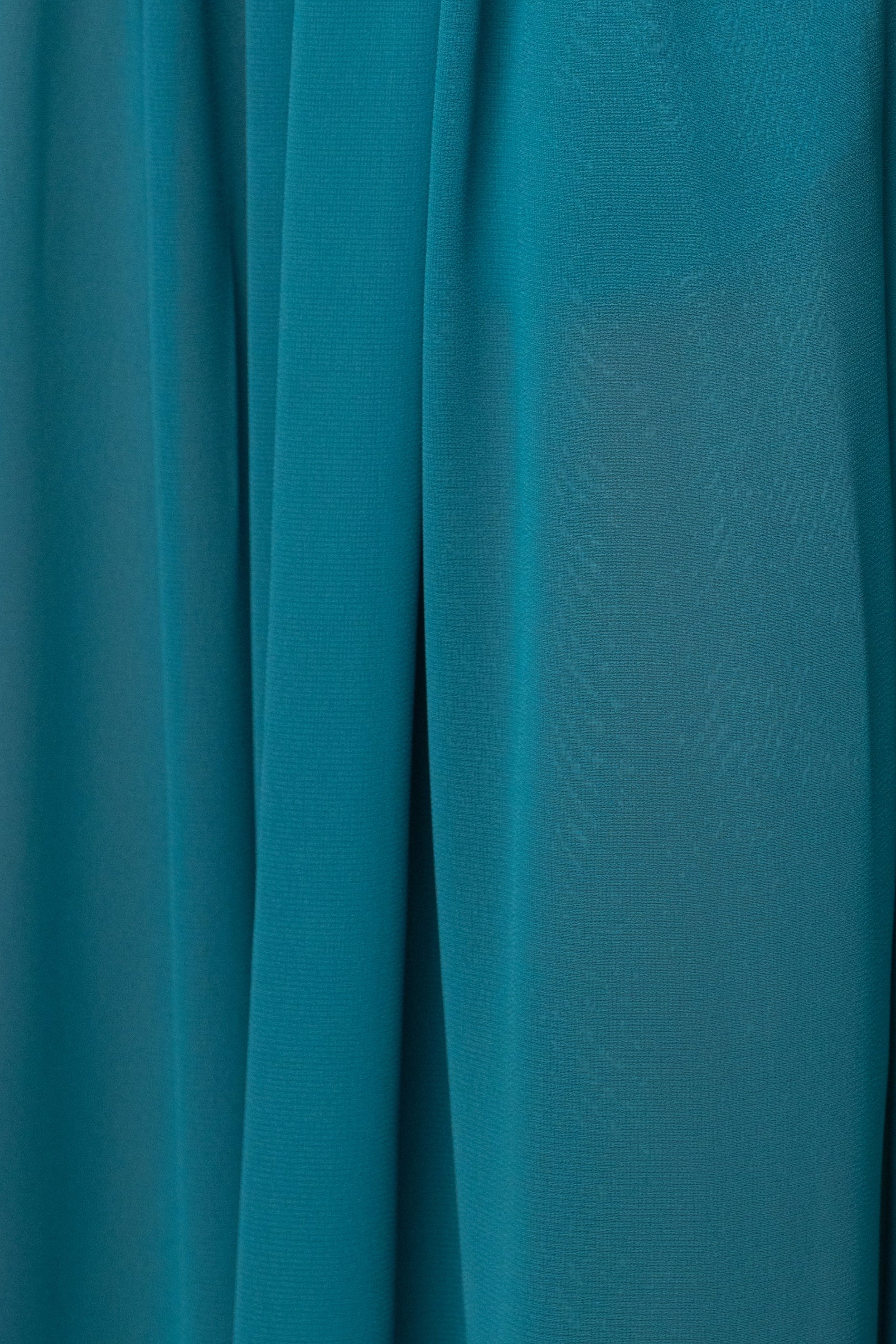 JLUXLABEL Aqua Resort Glow chiffon pant, stylish women's bottoms with flowy fabric and vibrant aqua color, perfect for summer wear.