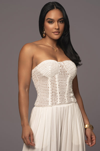 やま　TODAYFUL＿Crochet Knit Bustier TODAYFUL Crochet Knit Bustier