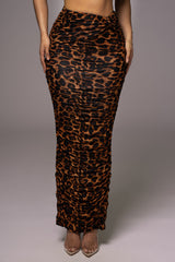 Leopard Lead You On Skirt Set - JLUXLABEL