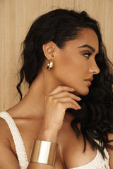 Gold Trace Earrings - Crochet Collection - JLUXLABEL