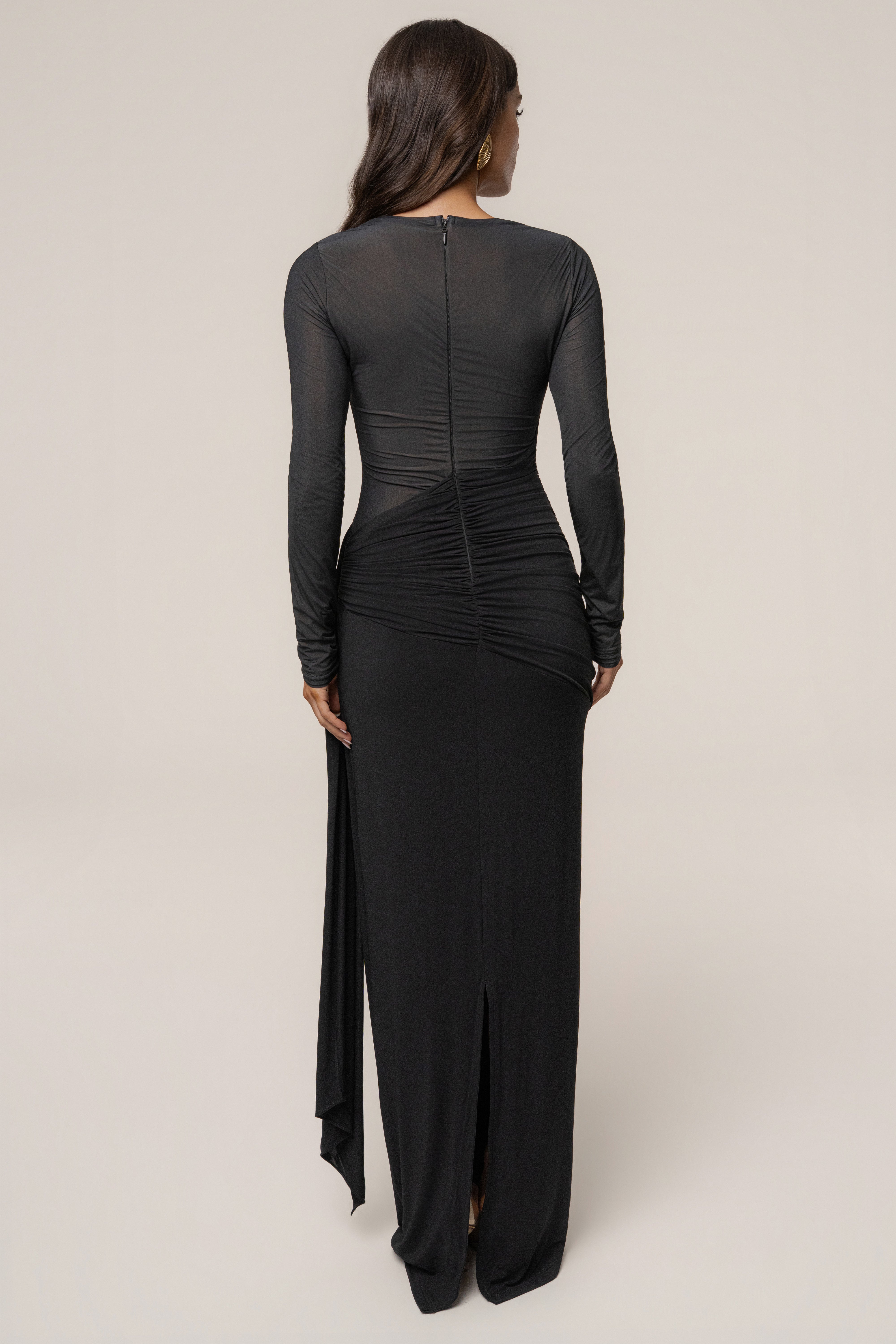 Black Halo Hour Maxi Dress