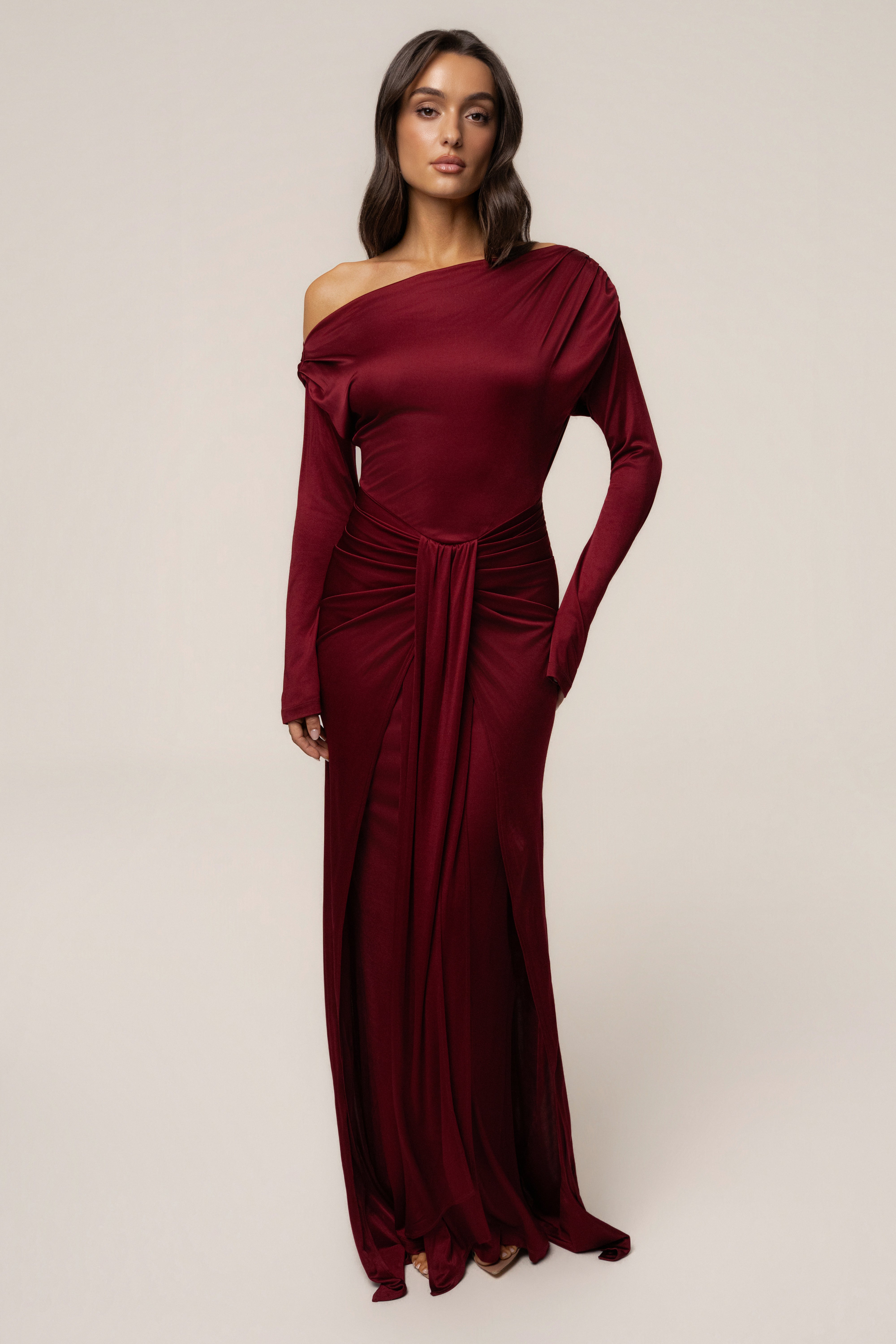 Jluxlabel Women's Draped Perfection Maxi Dress