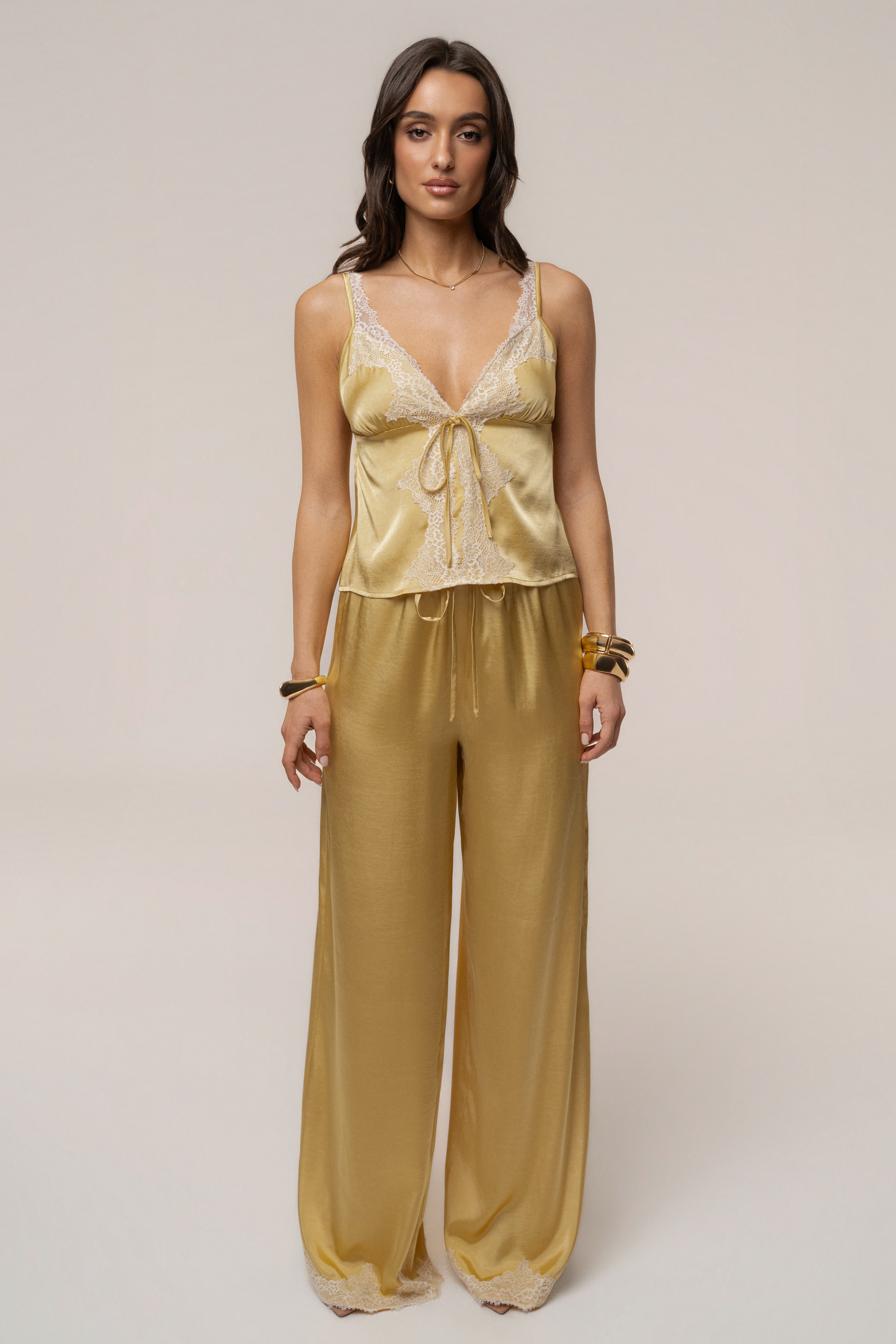 Yellow Laguna Breeze Pant Set