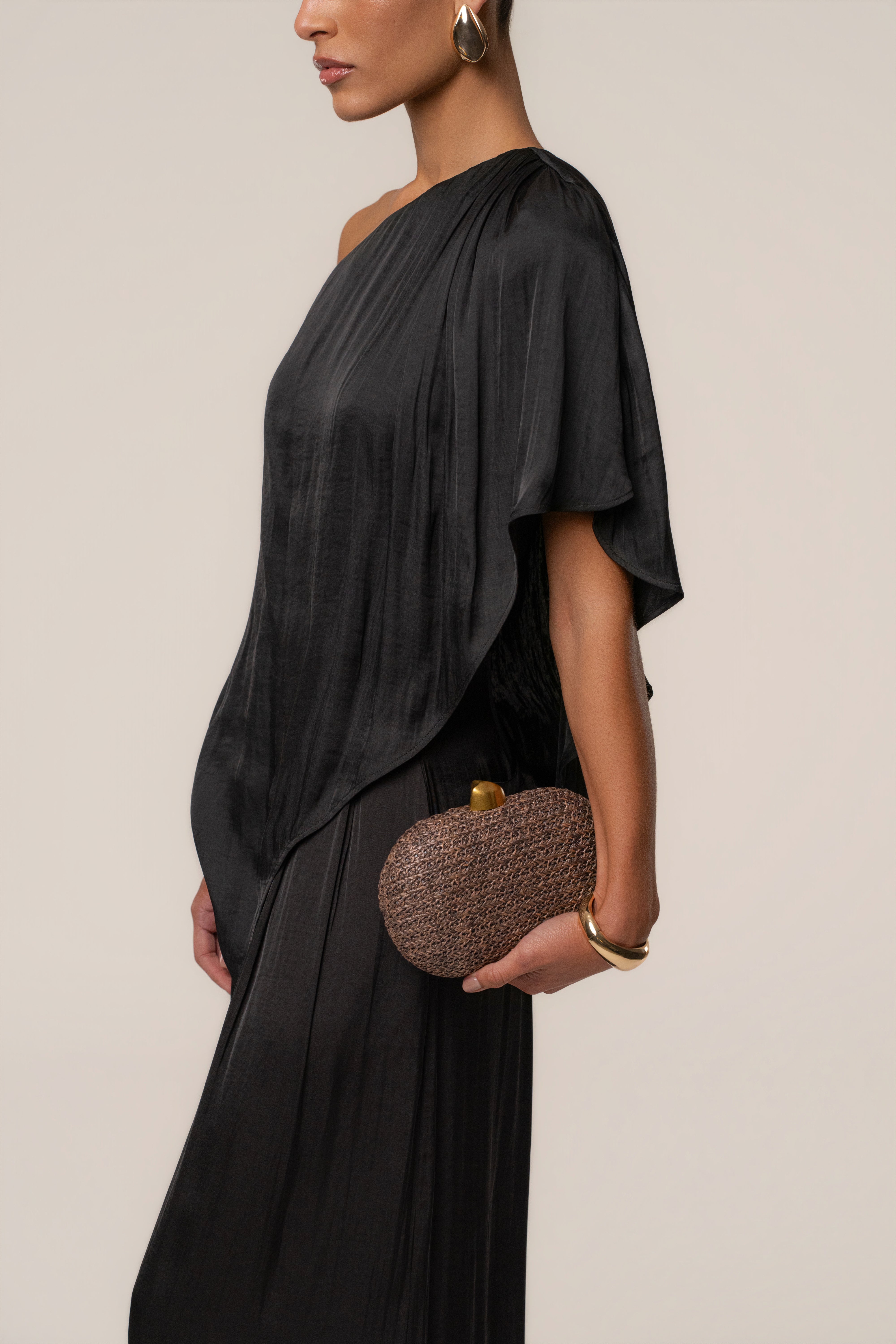Brown Island Night Woven Bag - JLUXLABEL