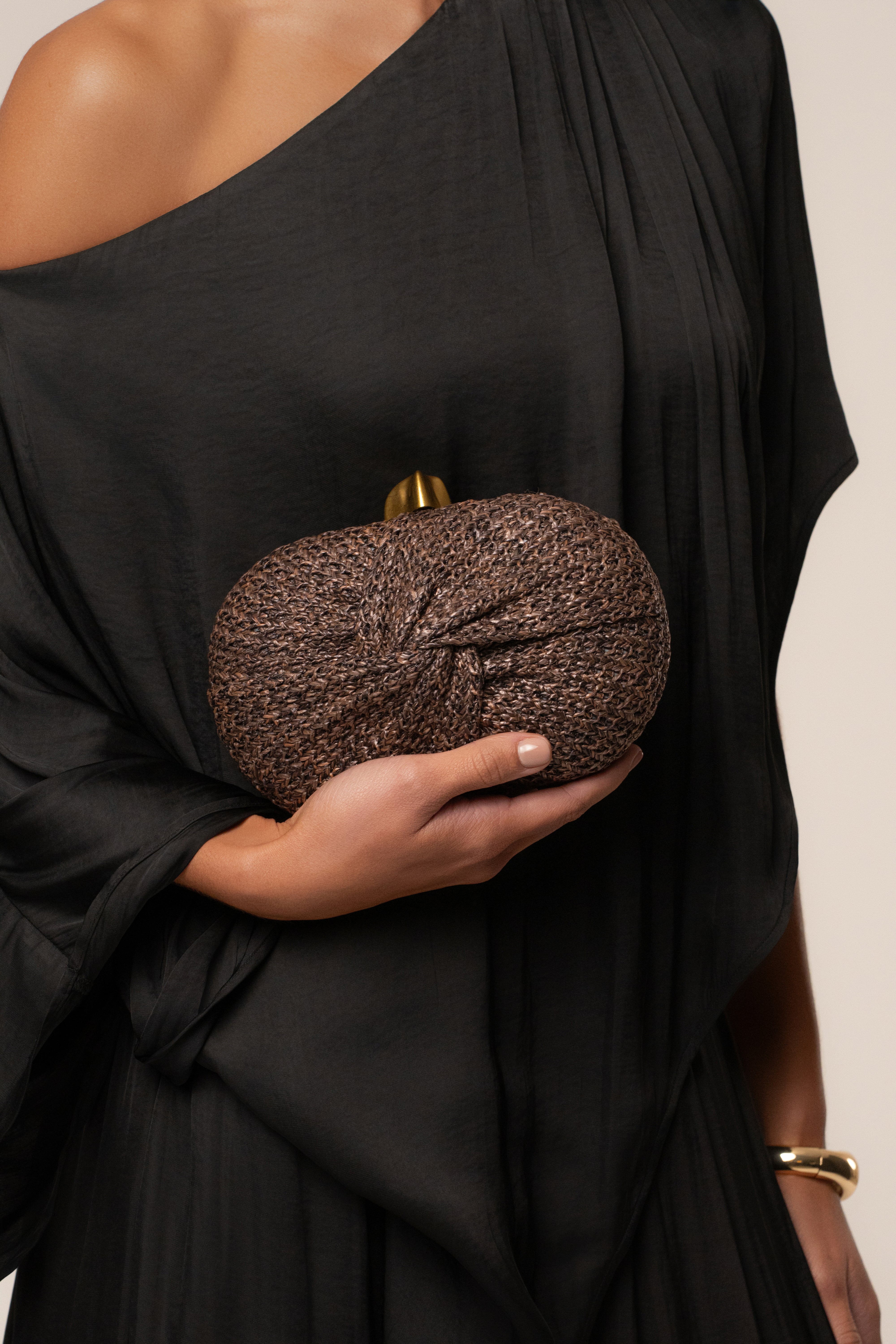 Brown Island Night Woven Bag - JLUXLABEL