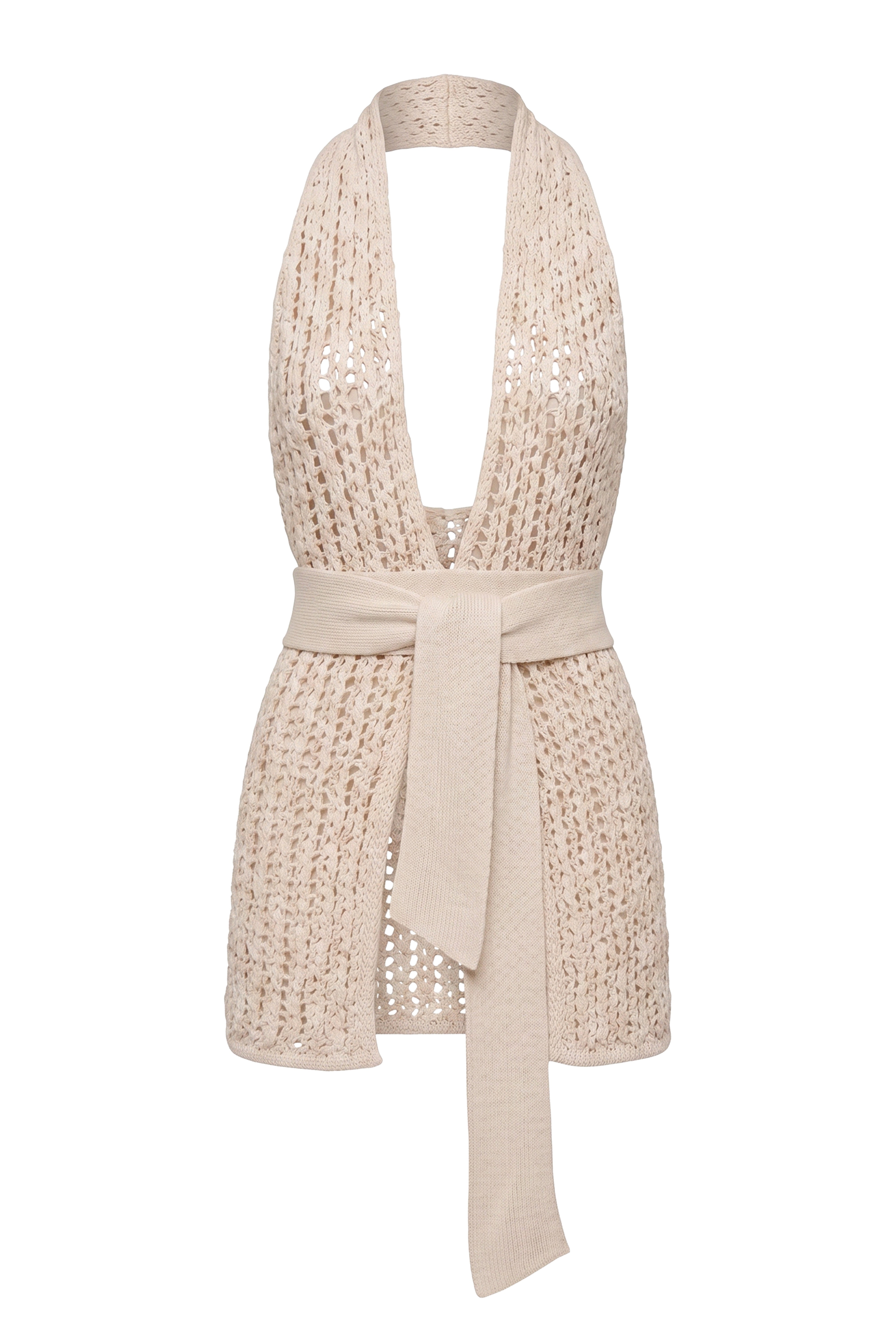 Ivory Low Tide Crochet Top - JLUXLABEL