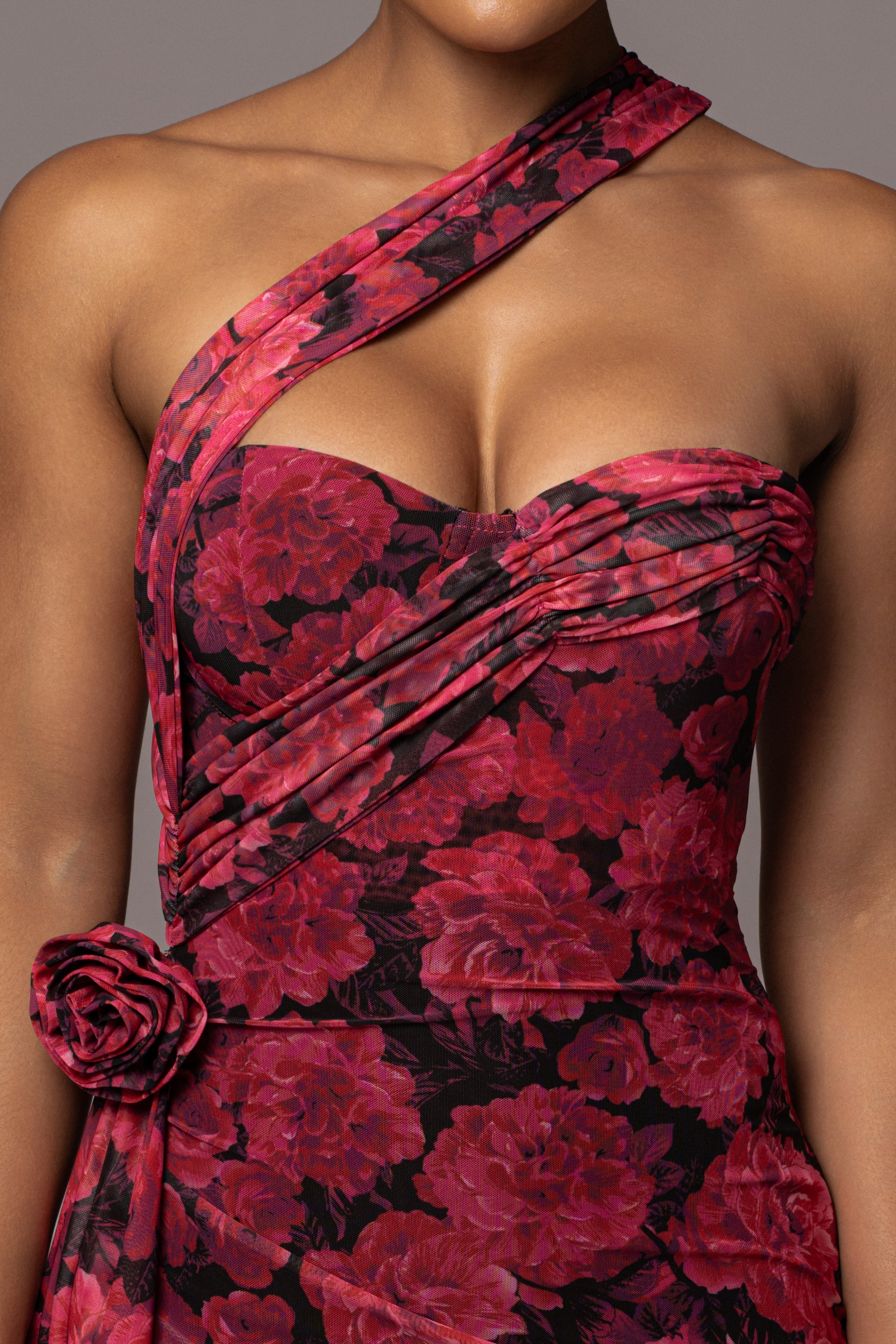 Pink Floral Villa Rosa Maxi Dress Pink Floral Villa Rosa Maxi Dress