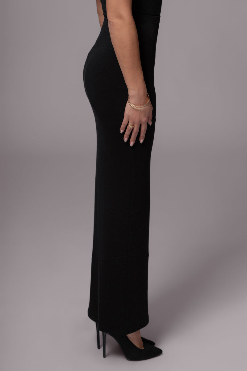 Black Monae Maxi Skirt