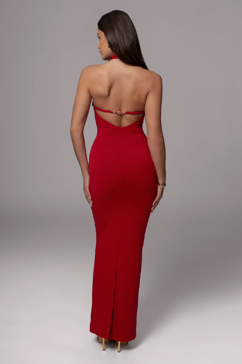 Red Jewel Of The Night Dress