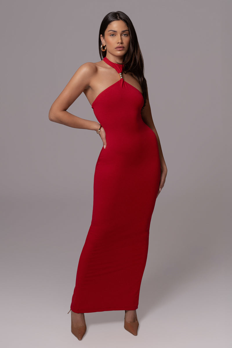 Red Jewel Of The Night Dress