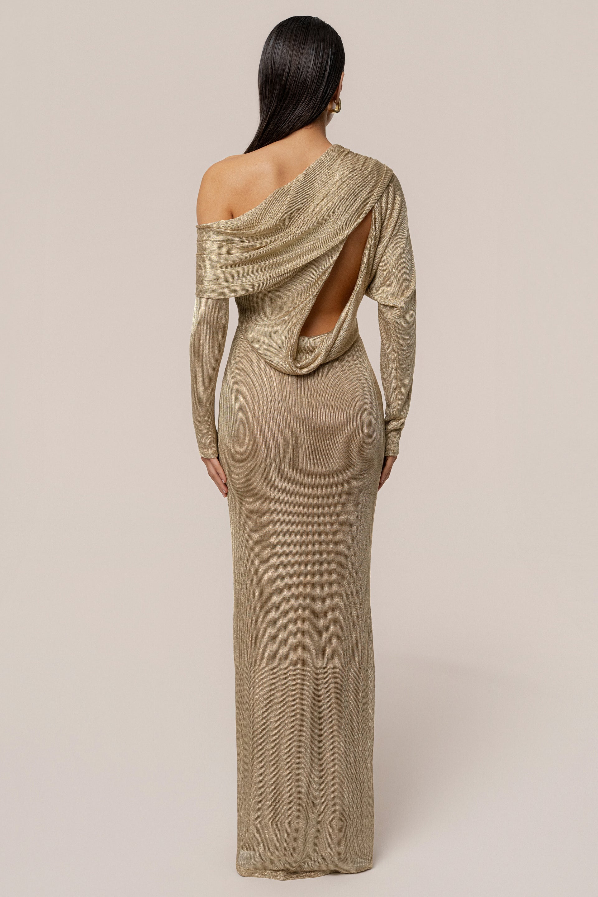 jluxlabel gold dress JLUXLABEL Women's Visions Of You Midi Dress