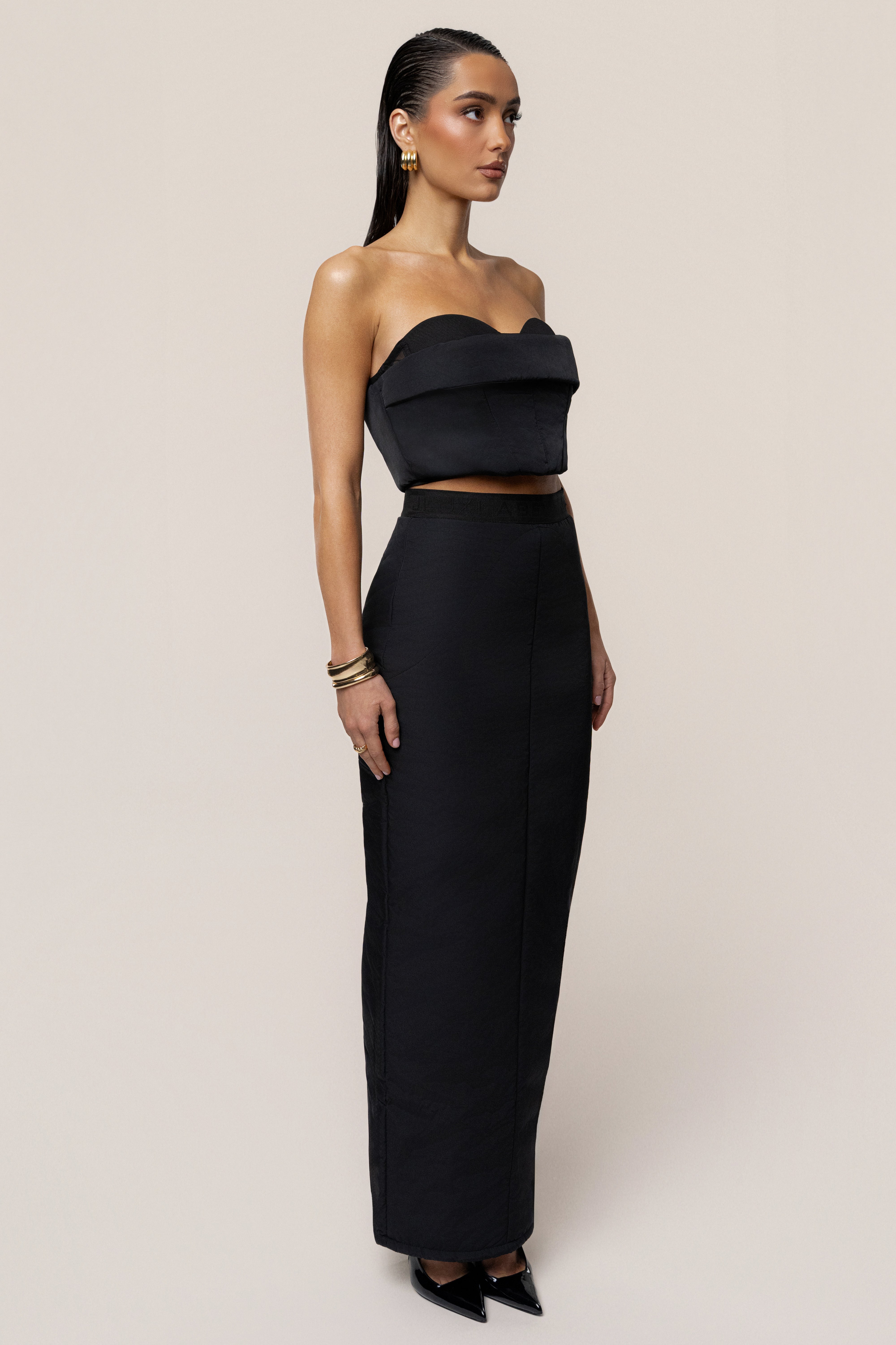 Black Addyson Skirt Set