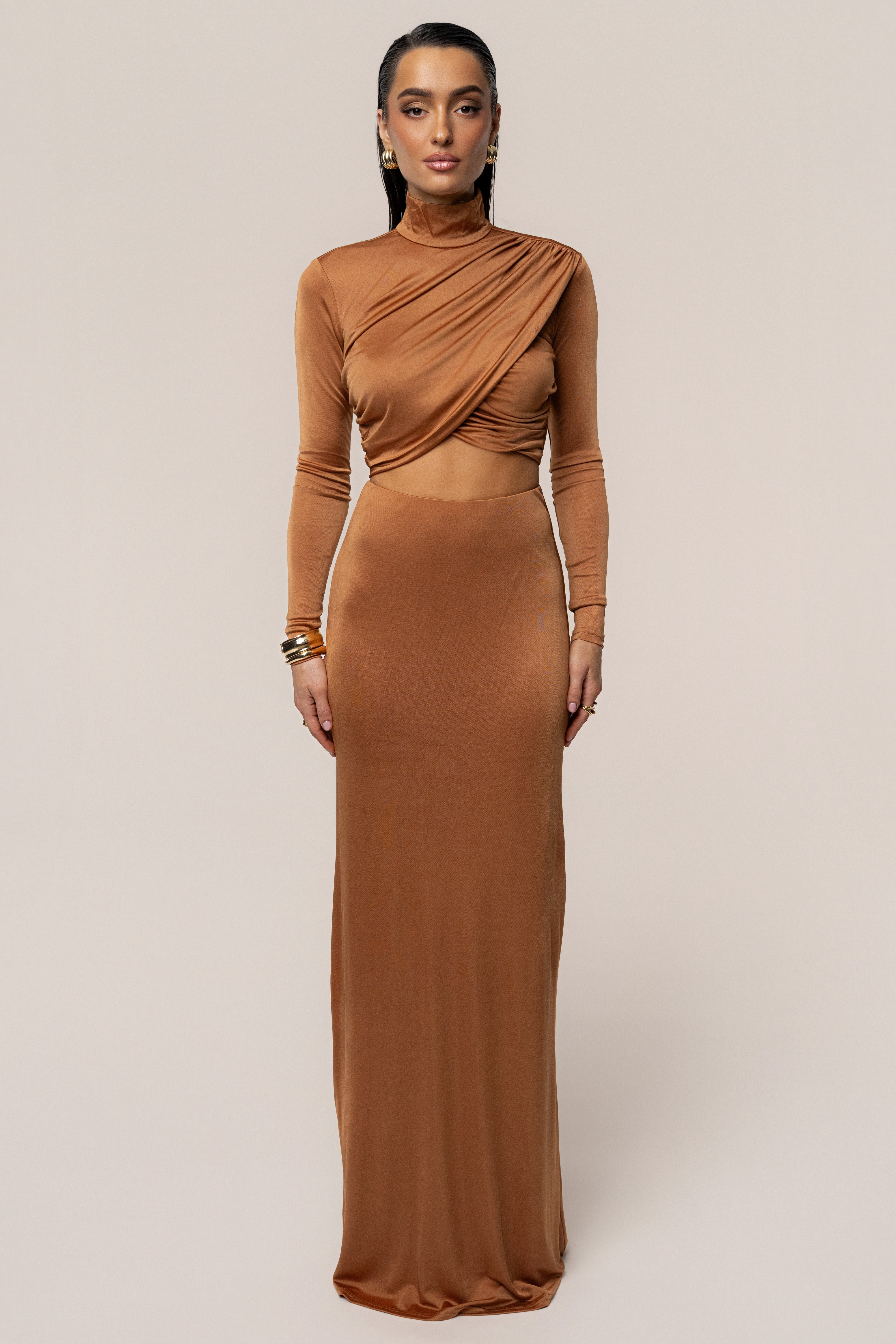 Copper Nessa Slinky Top