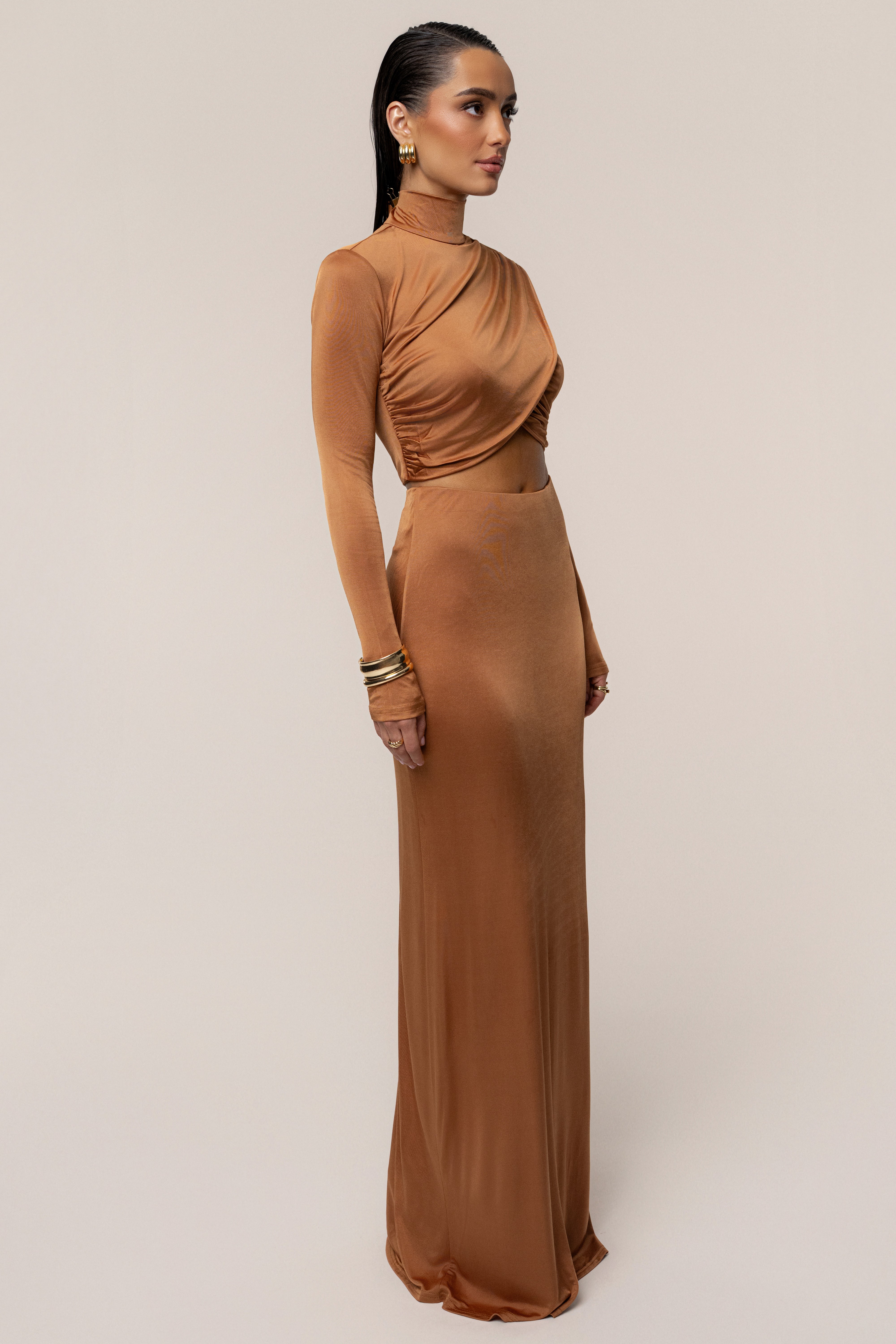 Copper Nessa Slinky Top